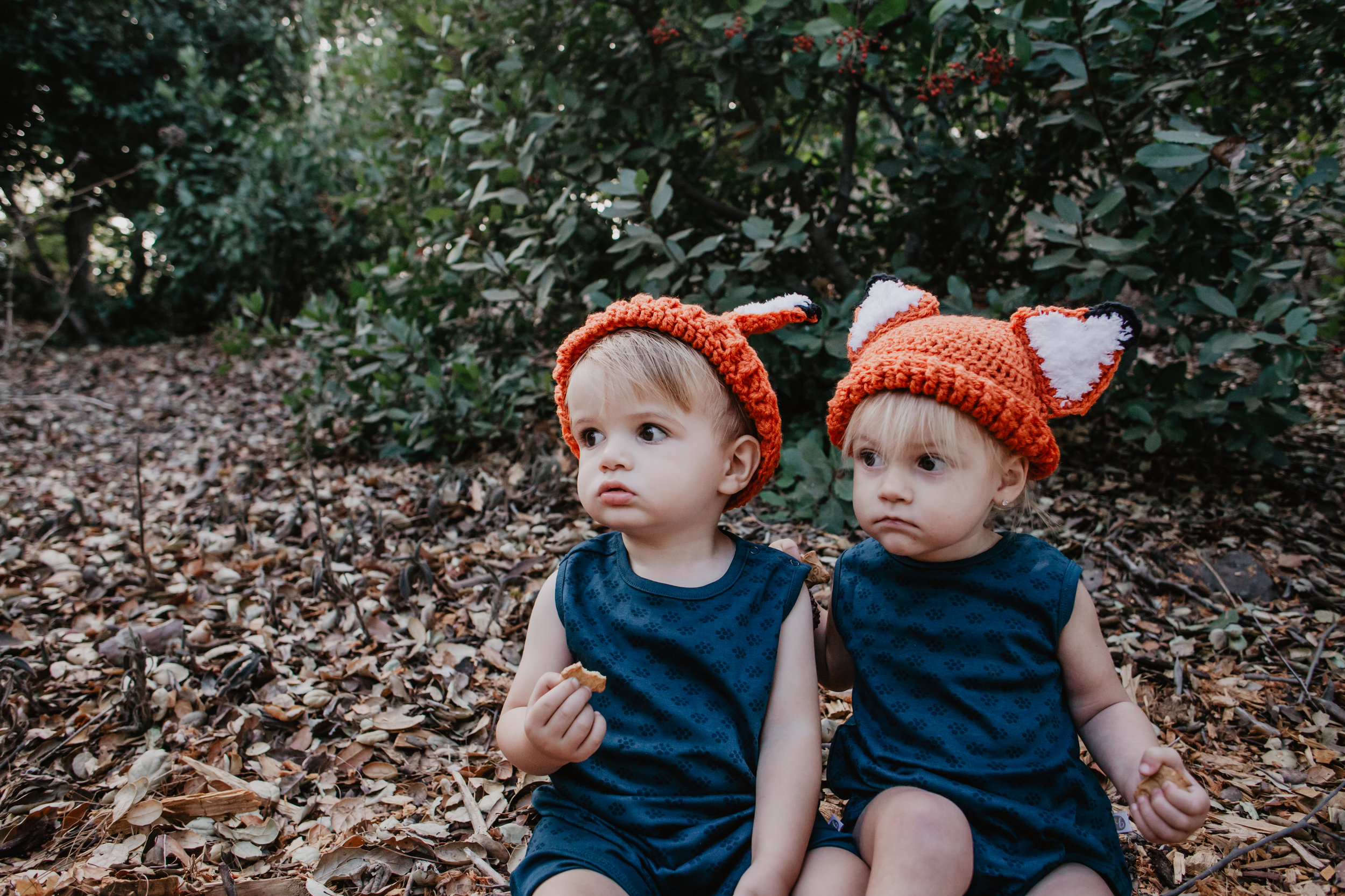 Baby Fox Beanies - Knit Kids Fox Hat - Baby Halloween Costume Ideas -- Mommy Blogger-Vlogger-The Overwhelmed Mommy