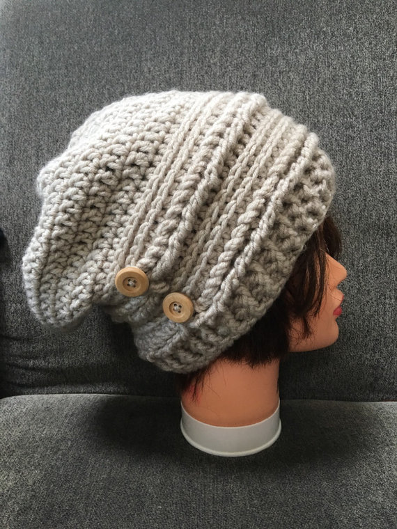 Women's Pom Pom Beanie - Women's Slouch Beanie -- Mommy Blogger-Vlogger - The Overwhelmed Mommy