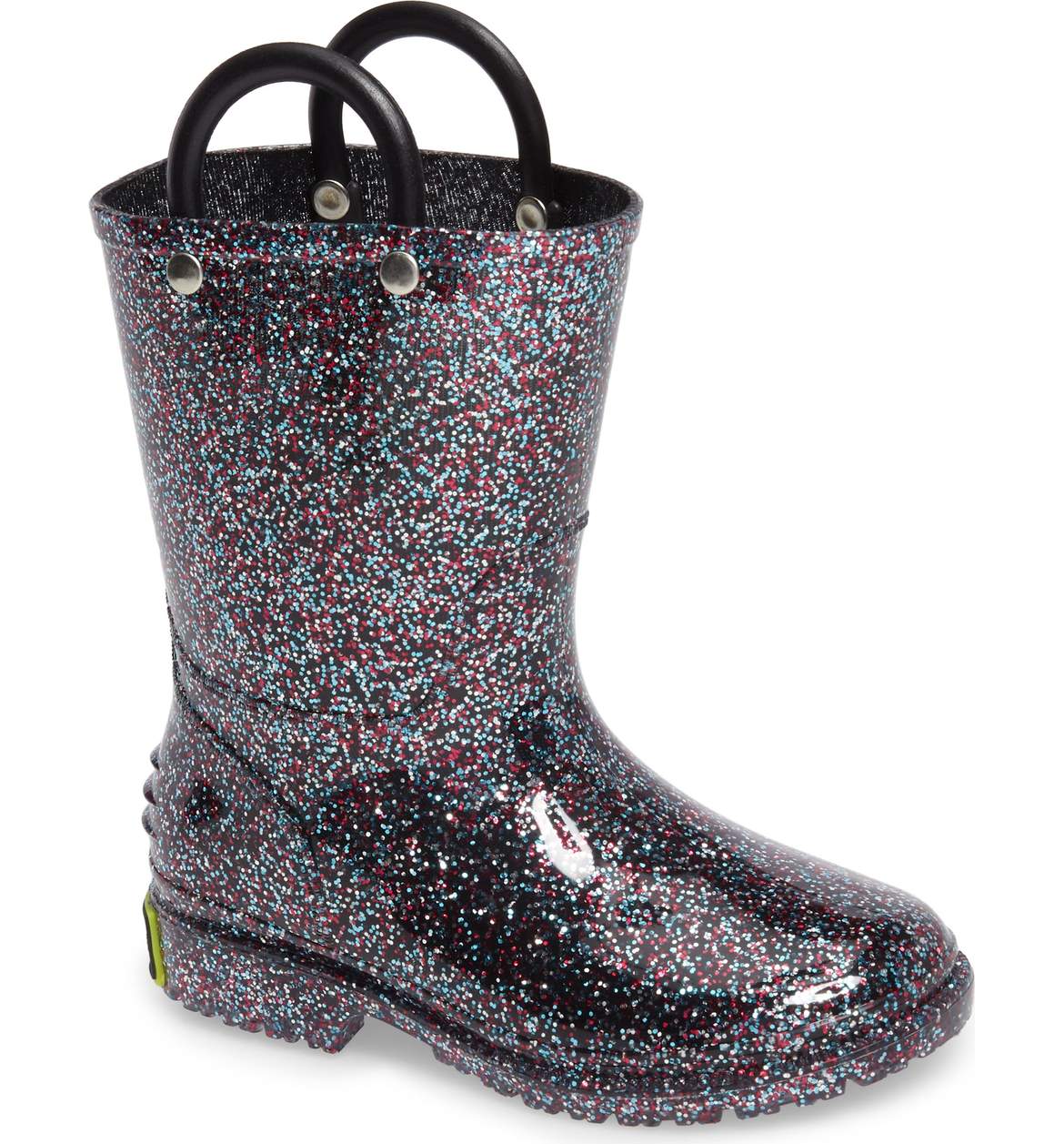 Cute Kids-Toddler Glitter Rain Boots -- Mommy Blogger-Vlogger - The Overwhelmed Mommy