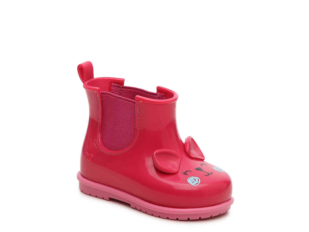 Cute Kids-Toddler Red short Rain Boots -- Mommy Blogger-Vlogger - The Overwhelmed Mommy