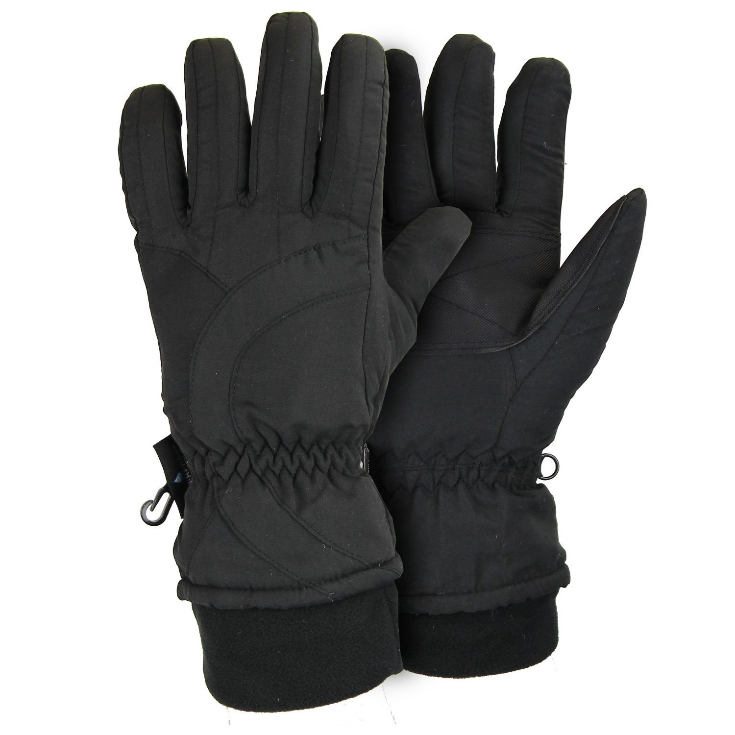 Cute Winter Kids Clothes -- Black Womens Snow Gloves -- Mommy Blogger - The Overwhelmed Mommy