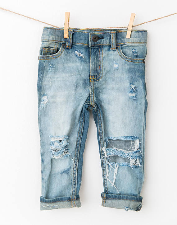 Baby Kids Ripped Jeans Distressed Denim 1.jpg