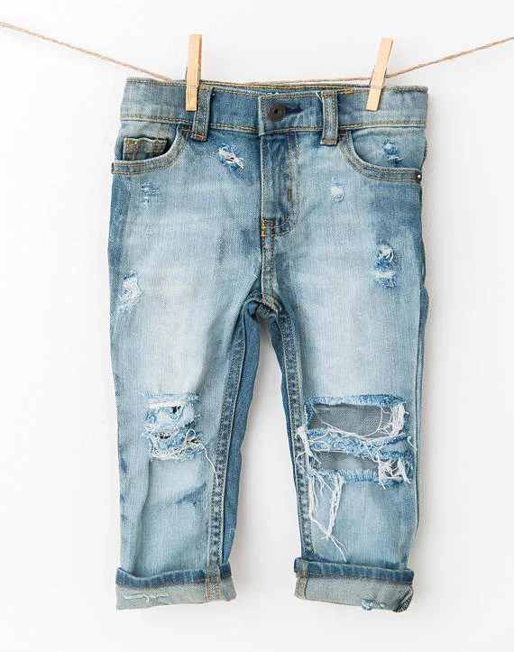 infant ripped jeans