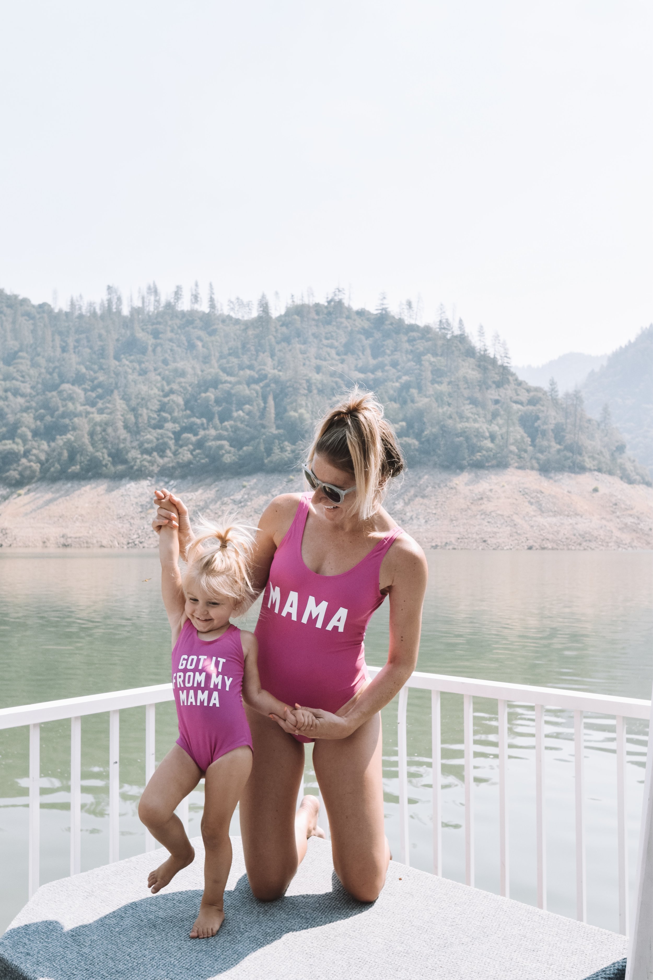 mommy and baby matching swimsuits