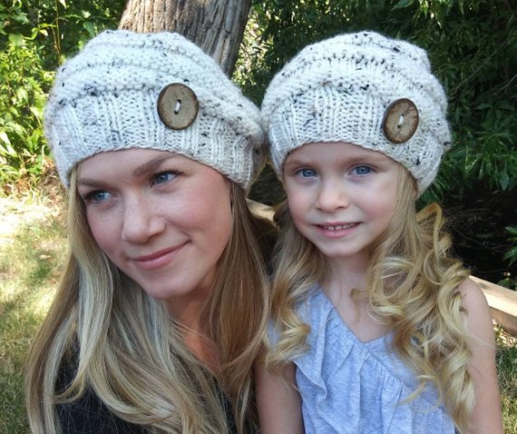 Mommy and Me Beanies - The Overwhelmed Mommy Blogger