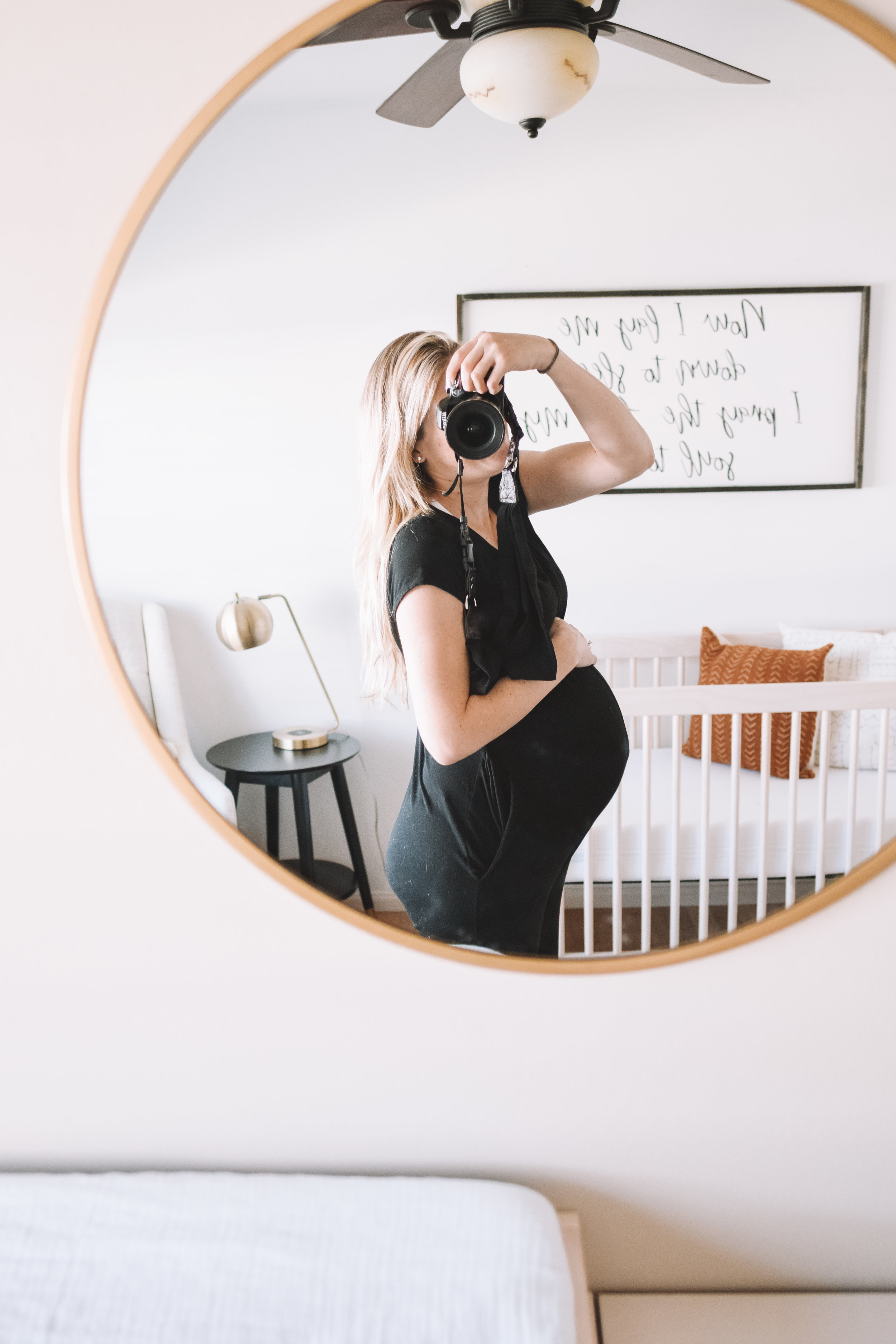 Natural, Minimalistic Baby Boy Nursery Tour Reveal - The Overwhelmed Mommy Blogger