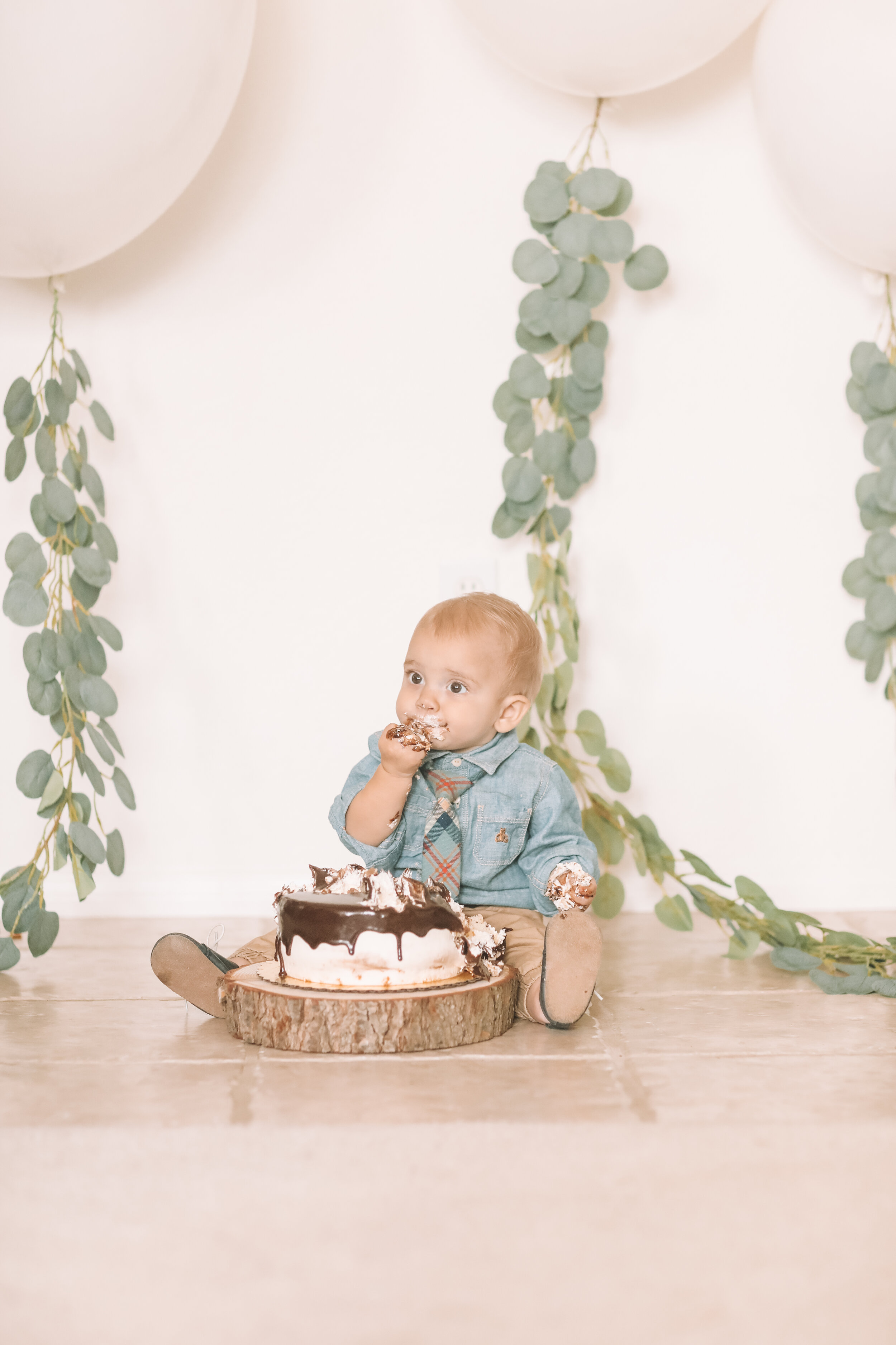 Franky’s 1st Birthday | Woodland Themed First Birthday Party + Woodland Themed Dessert Bar