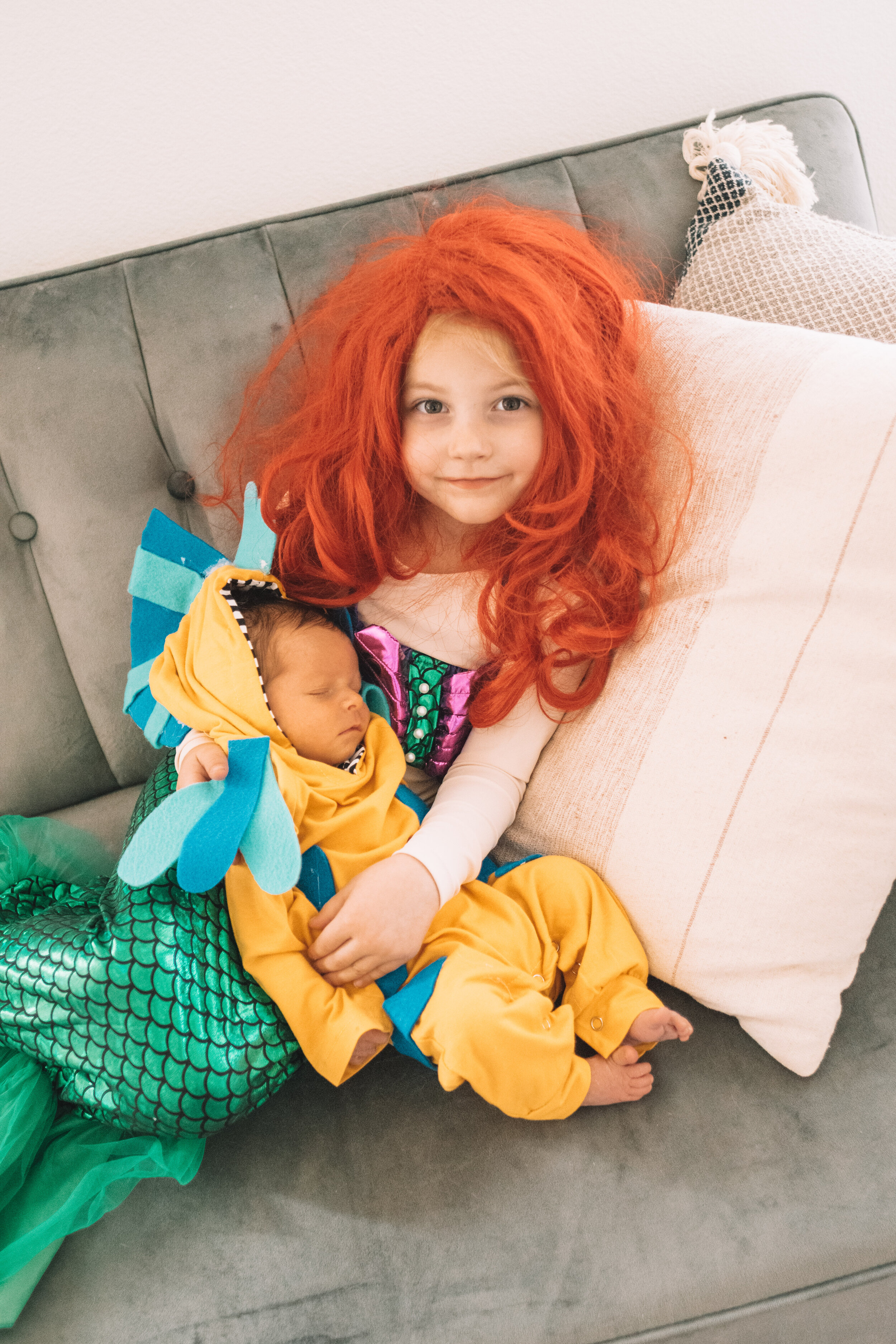 Family Halloween Costume Ideas - Little Mermaid Costumes