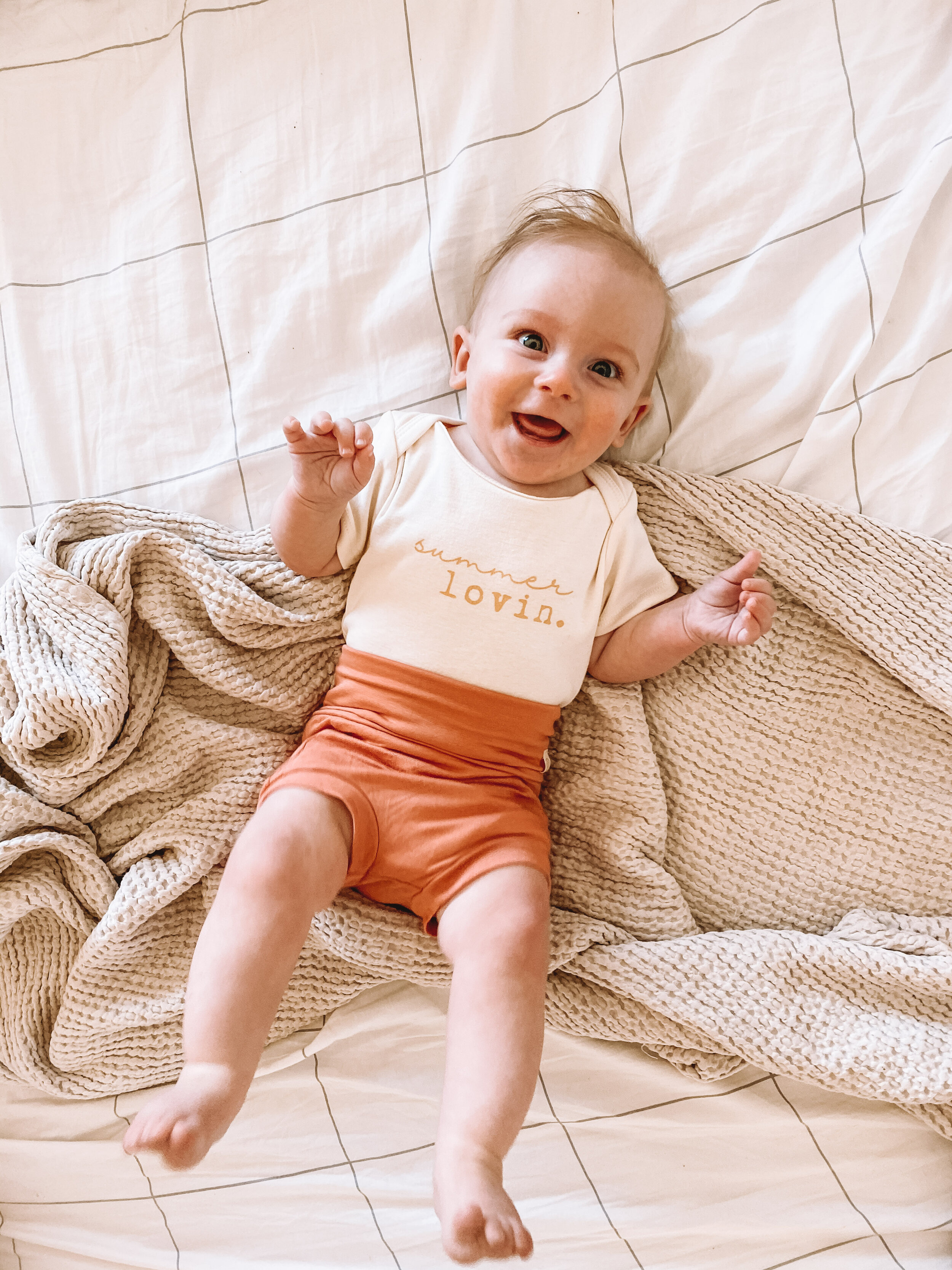 Tenth and Pine Summer Collection - Discount Code: JENNH10 - Cute Newborn and Baby Onesies