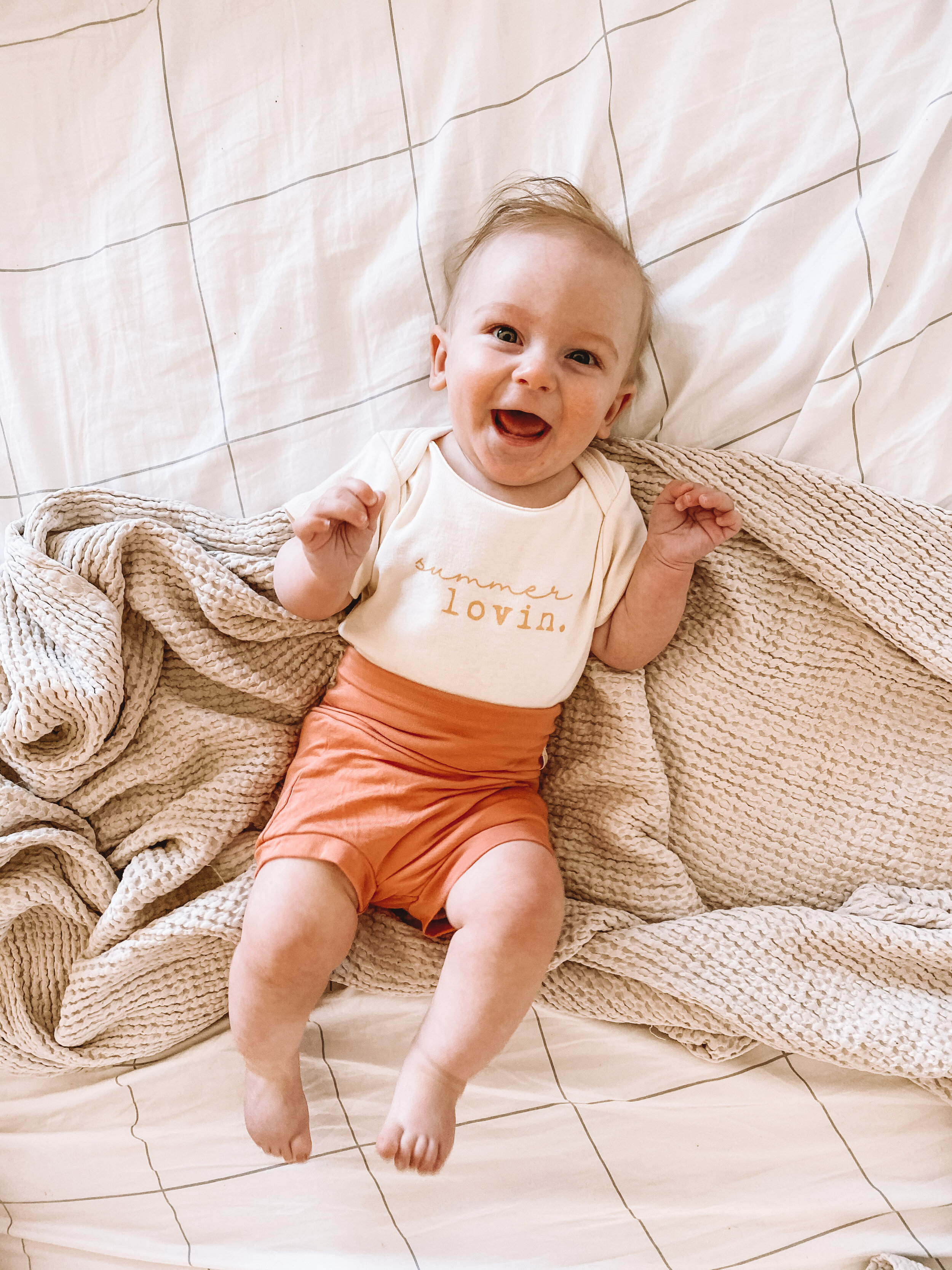 Tenth and Pine Summer Collection - Discount Code: JENNH10 - Cute Newborn and Baby Onesies