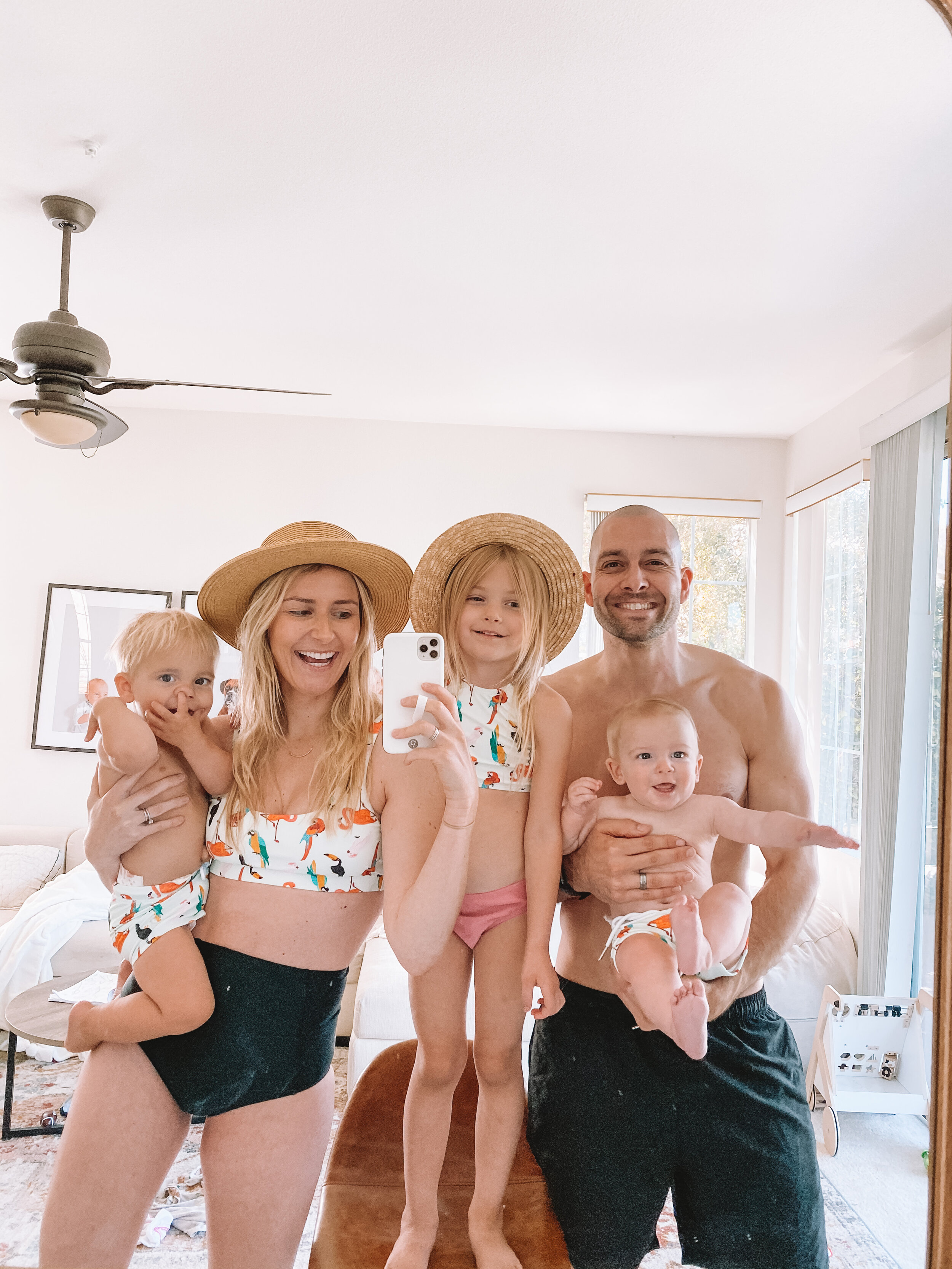 SwimZip Matching Family Swimsuits - The Overwhelmed Mommy