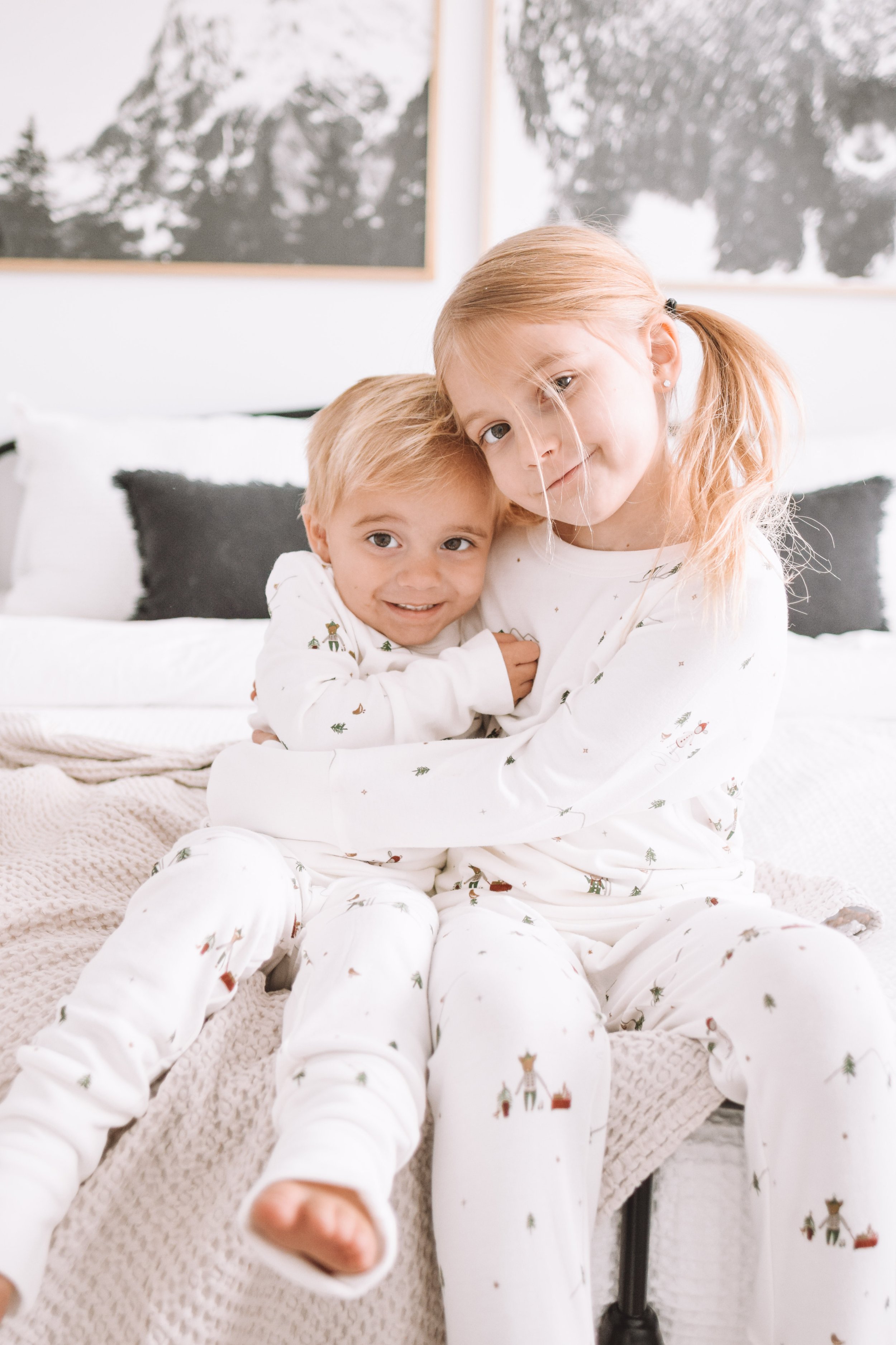 Cute Kids Christmas-Holiday Pajamas - The Overwhelmed Mommy Blogger