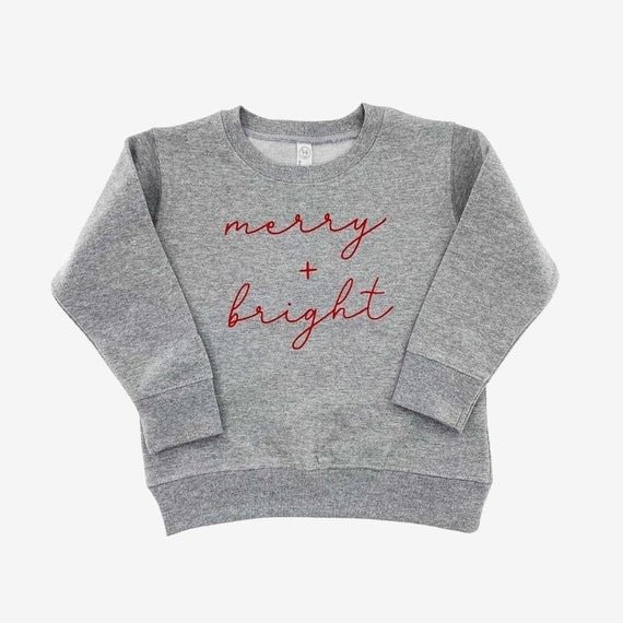 Kids Holiday Sweatshirts - The Overwhelmed Mommy Blogger