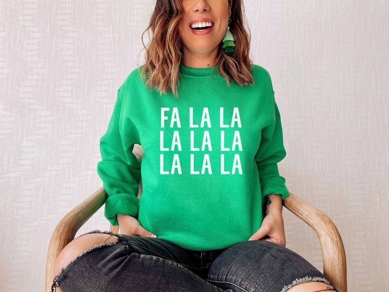 Adult Women's Holiday Sweatshirts - The Overwhelmed Mommy Blogger