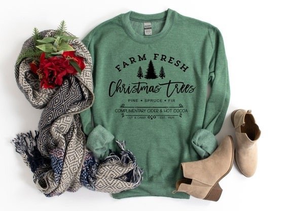 Adult Women's Holiday Sweatshirts - The Overwhelmed Mommy Blogger