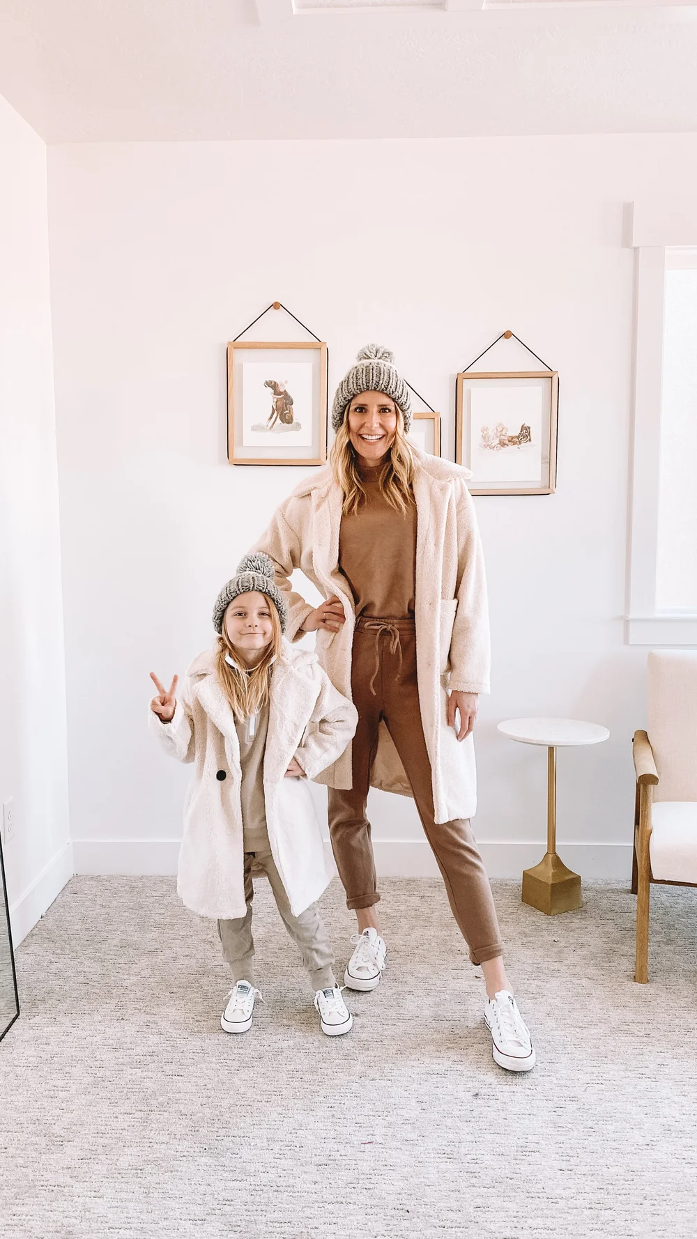 mommy and me dresses winter Mommy and Me Winter Outfits — Jenn Hallak