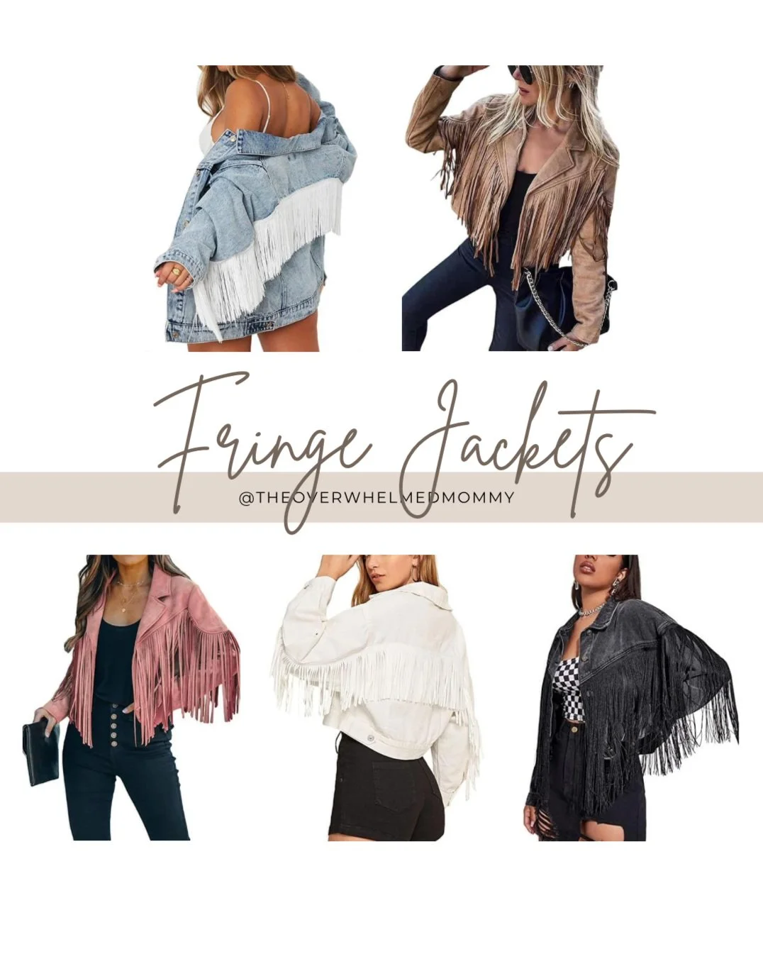 Women's Fringe Jackets