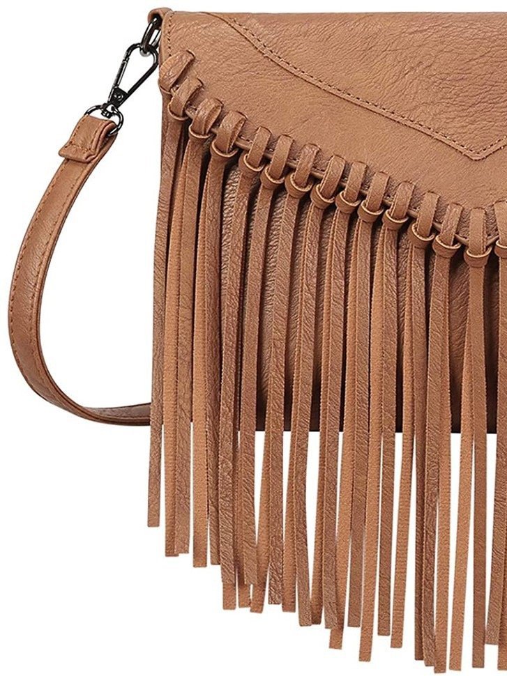 Vintage Tassel Fringe Crossbody Bag Ethnic Style Shoulder - Temu