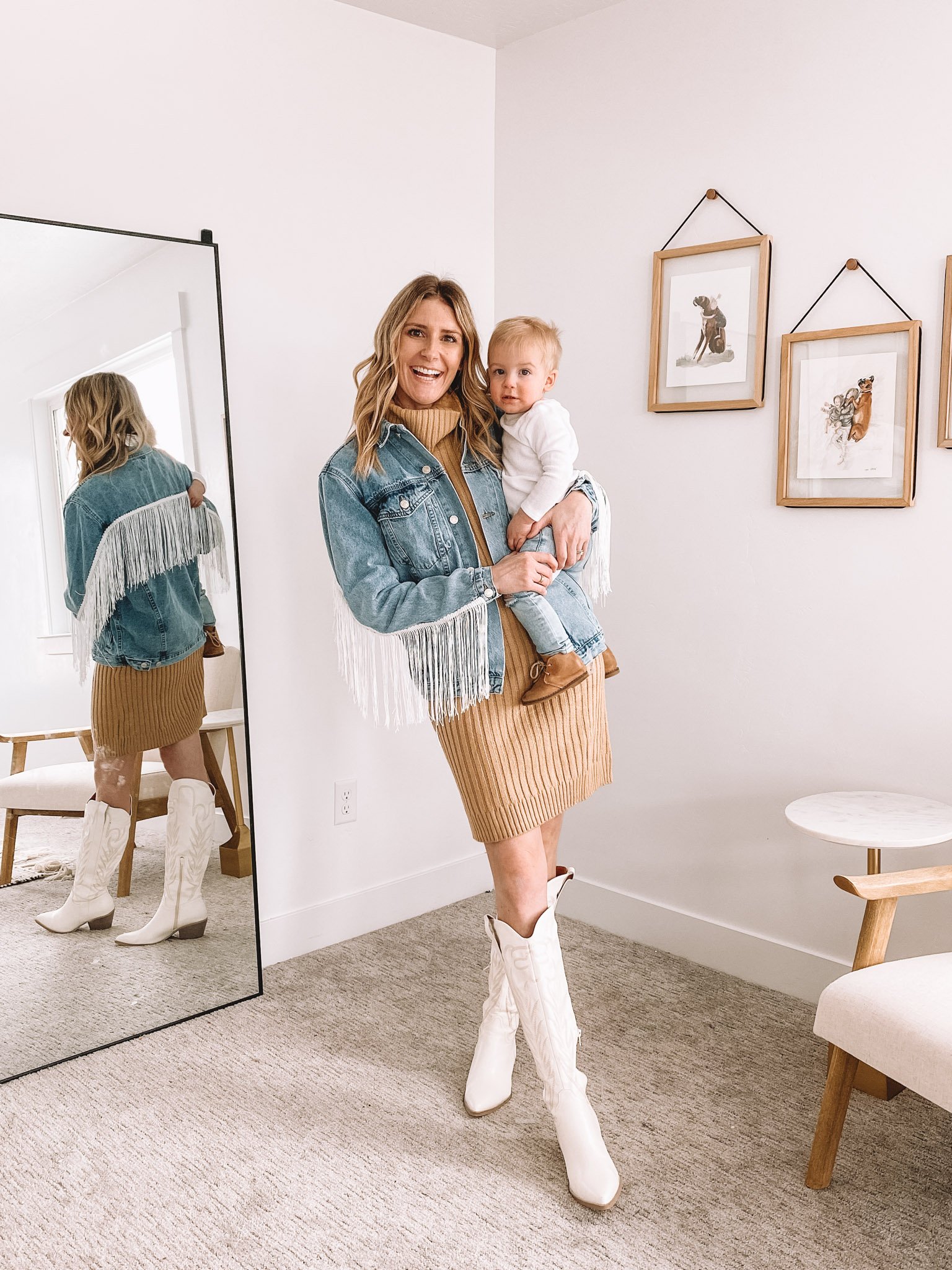 Women's Fringe Jackets - Mommy and Me Outfits