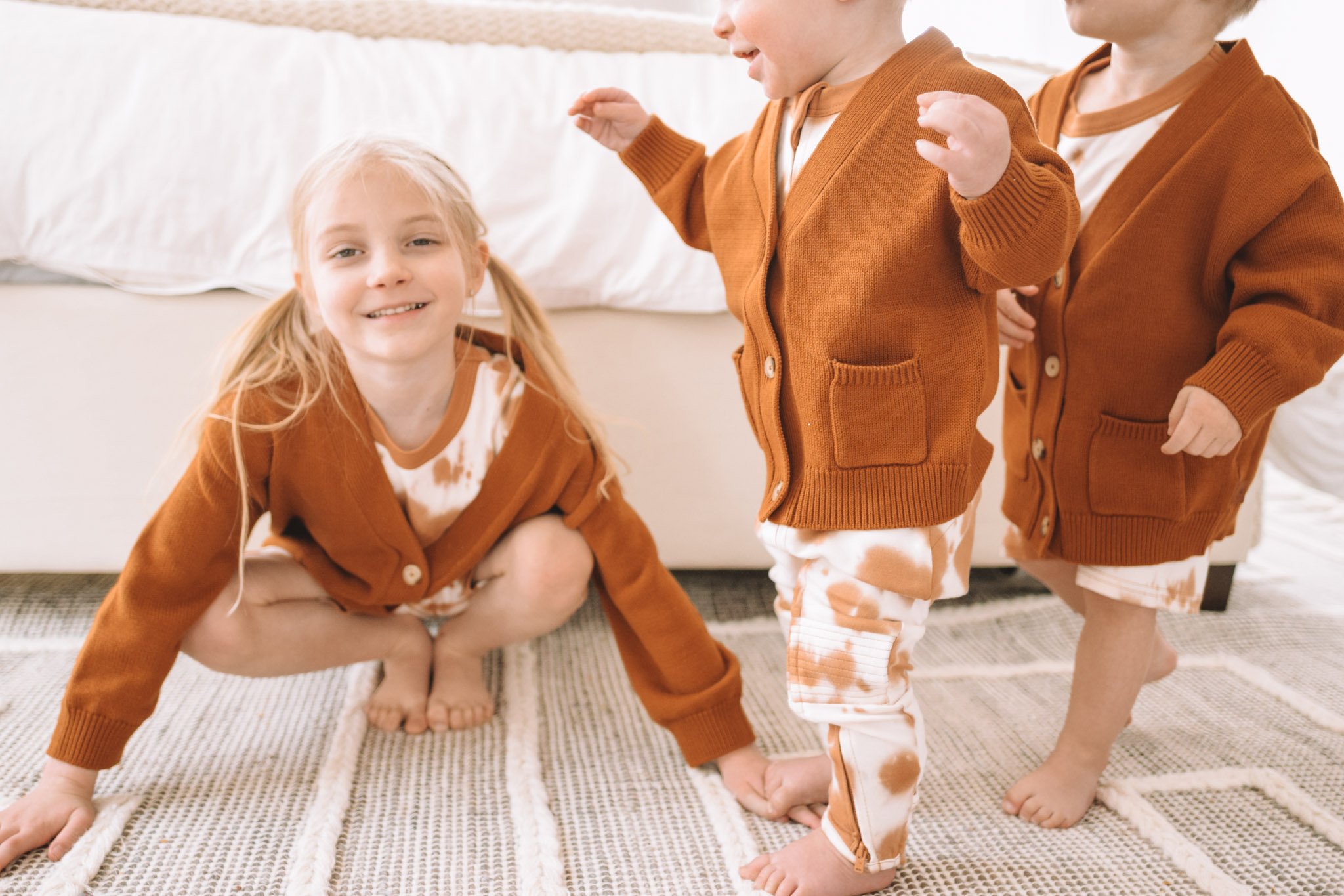 Goumi In The Garden Collection | natural organic cotton + bamboo baby-kids pajamas