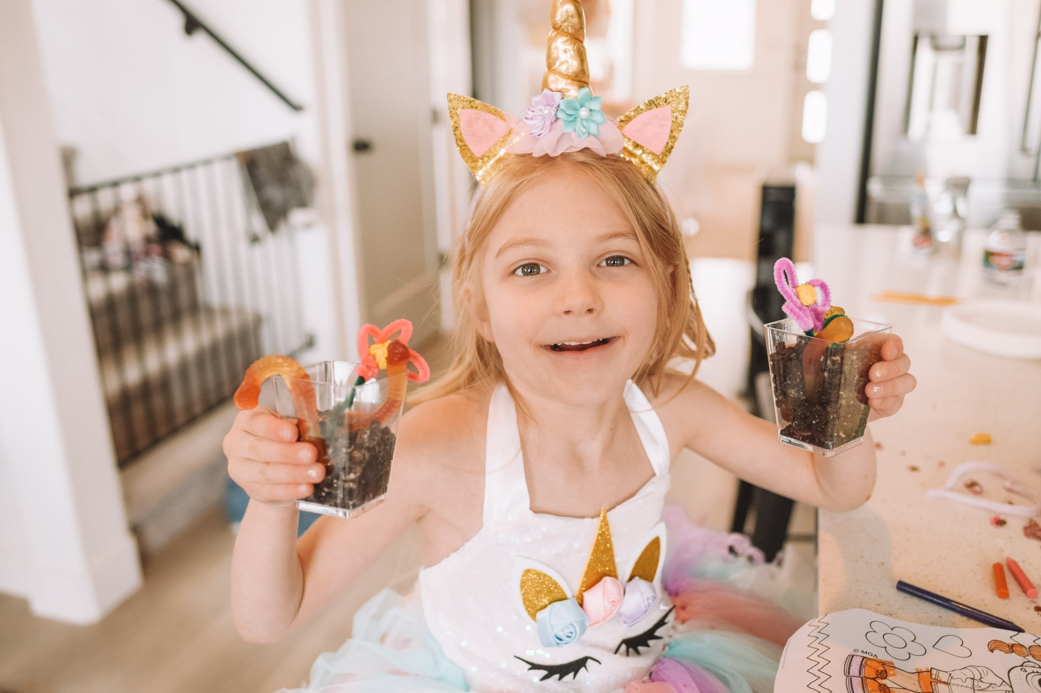 Kids Birthday Party Activity Ideas | Ava's 6th Flower Birthday Party