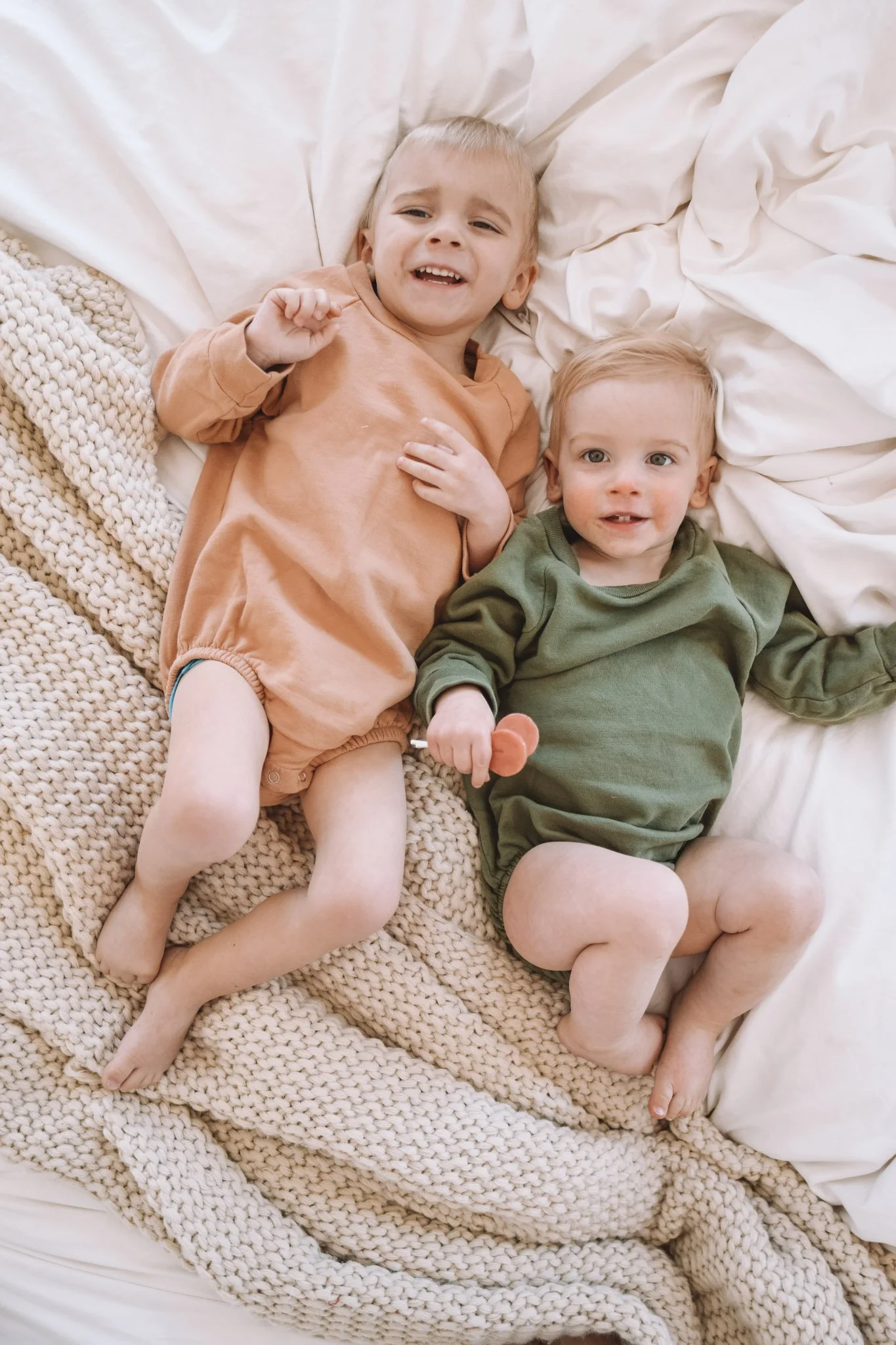 NEW Kids Sweater Bubble Rompers from Tenth &amp; Pine