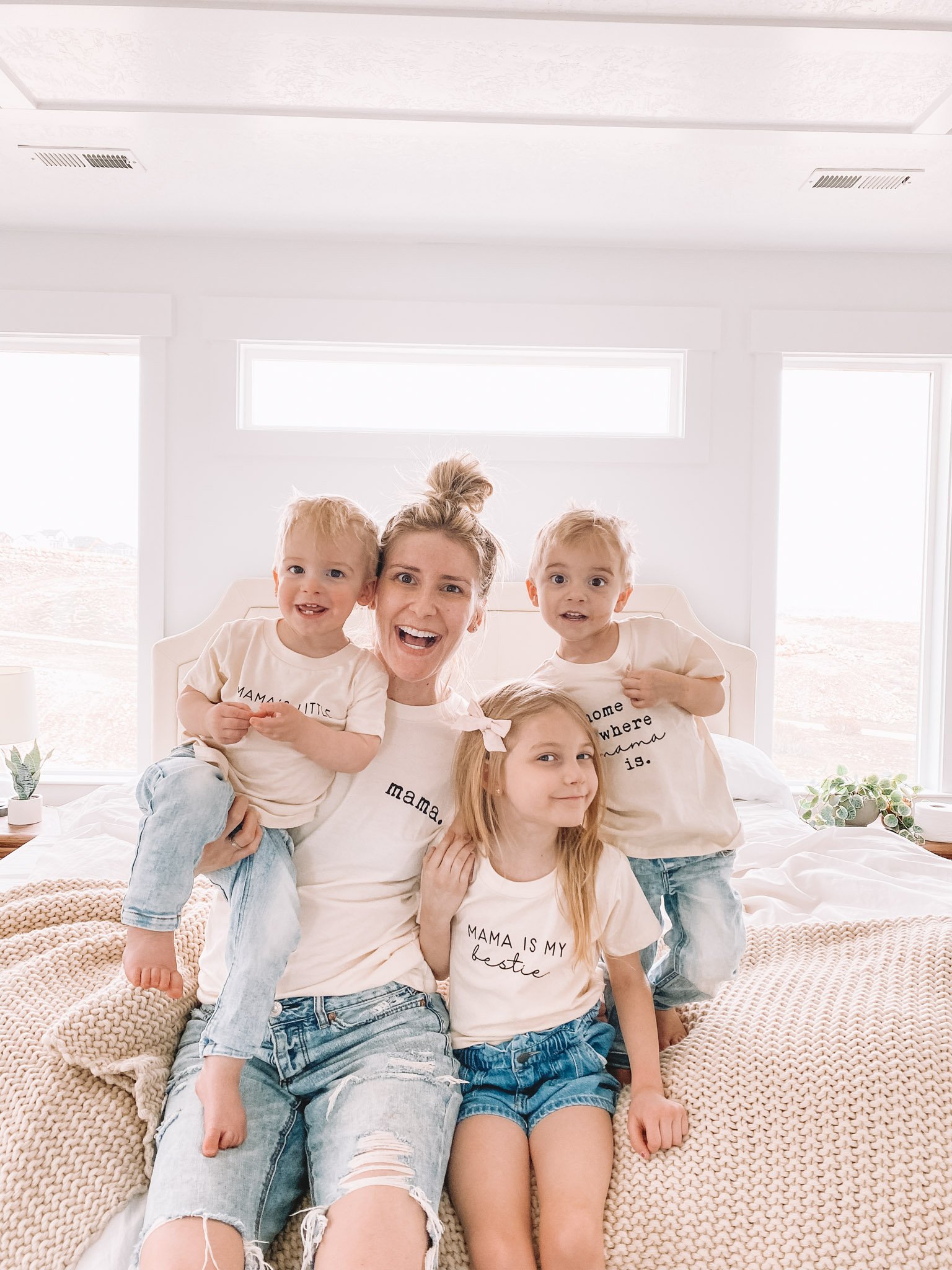 Mother's Day Kids Tees + Onesies and Mama Tees | Tenth &amp; Pine