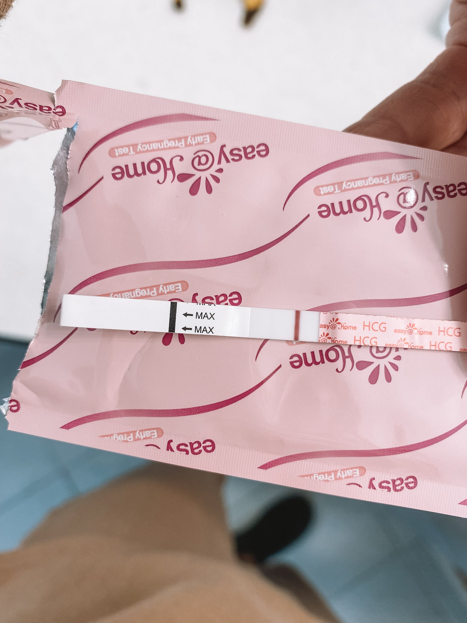 3 Weeks Pregnancy Test Line