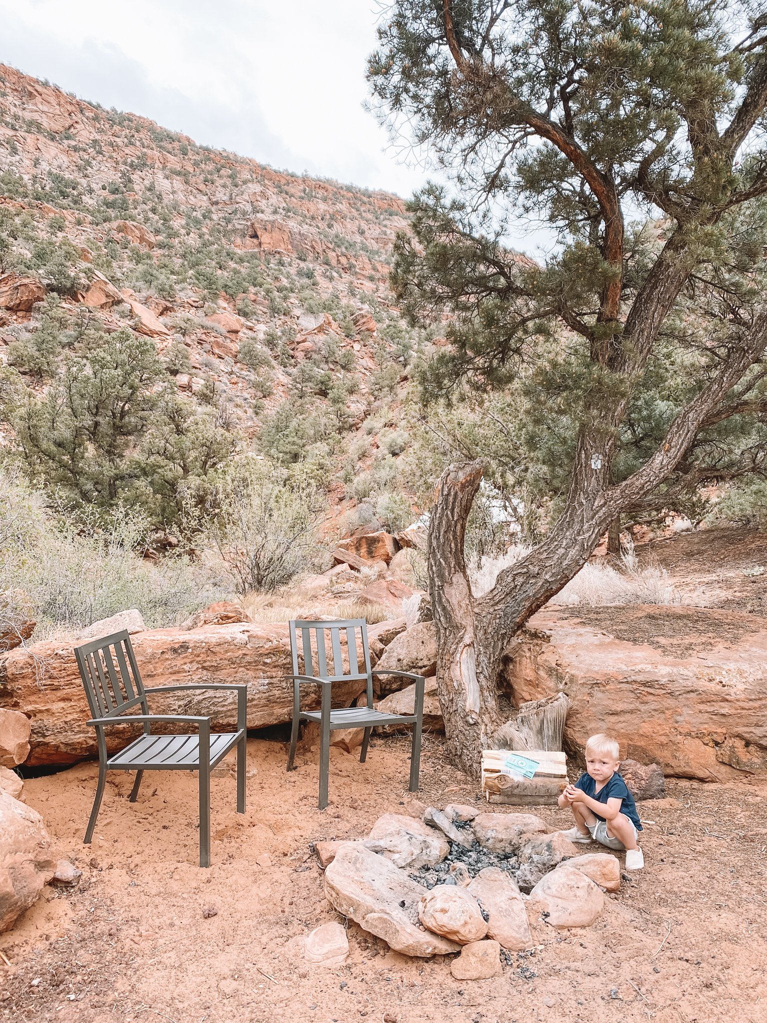 Zion View Campground Glamping with Kids - Southern Utah Kid Friendly Vacations