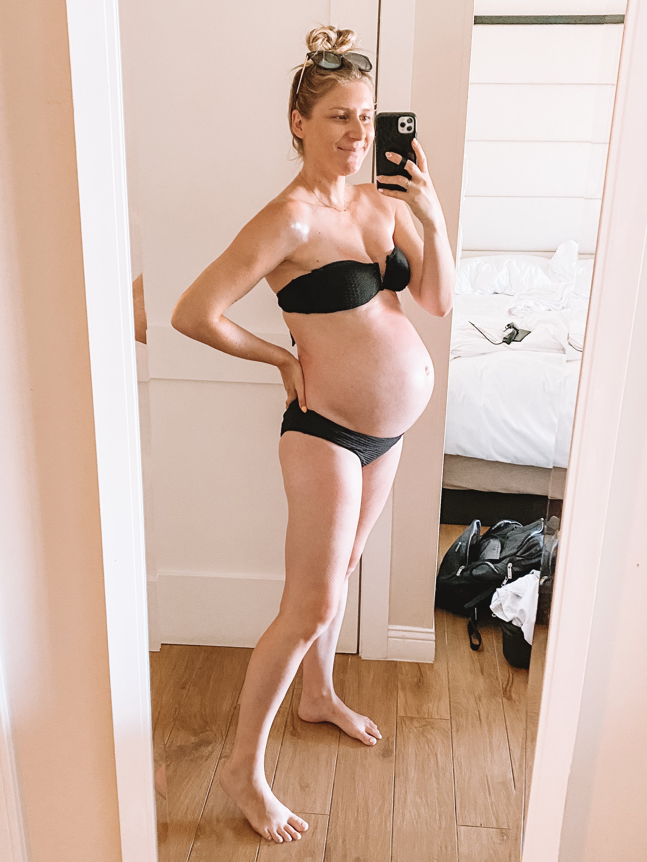 27 Weeks Pregnant Belly - Baby Bump