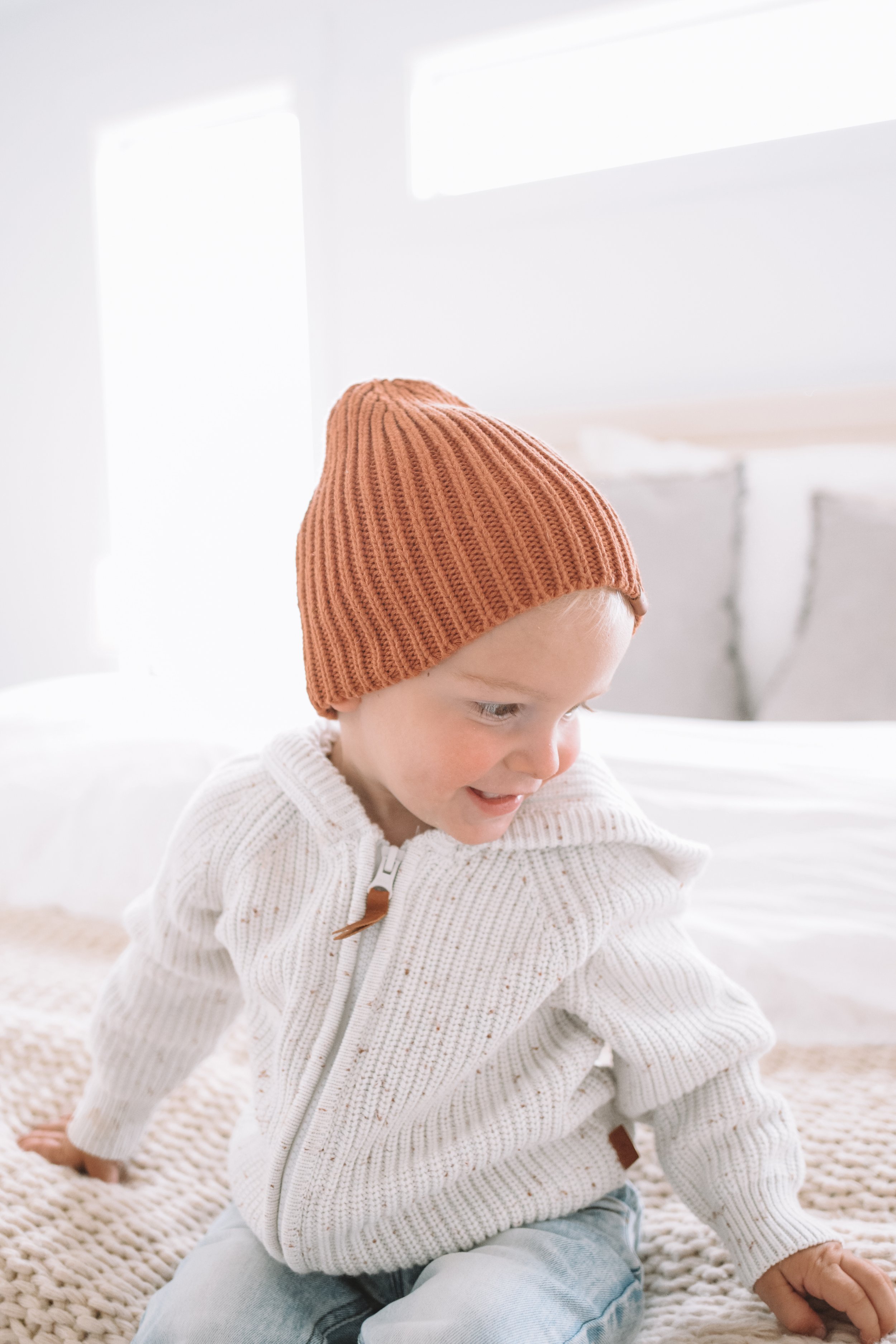 Goumi Fall - Kids Knit Sweaters + Knit Beanies