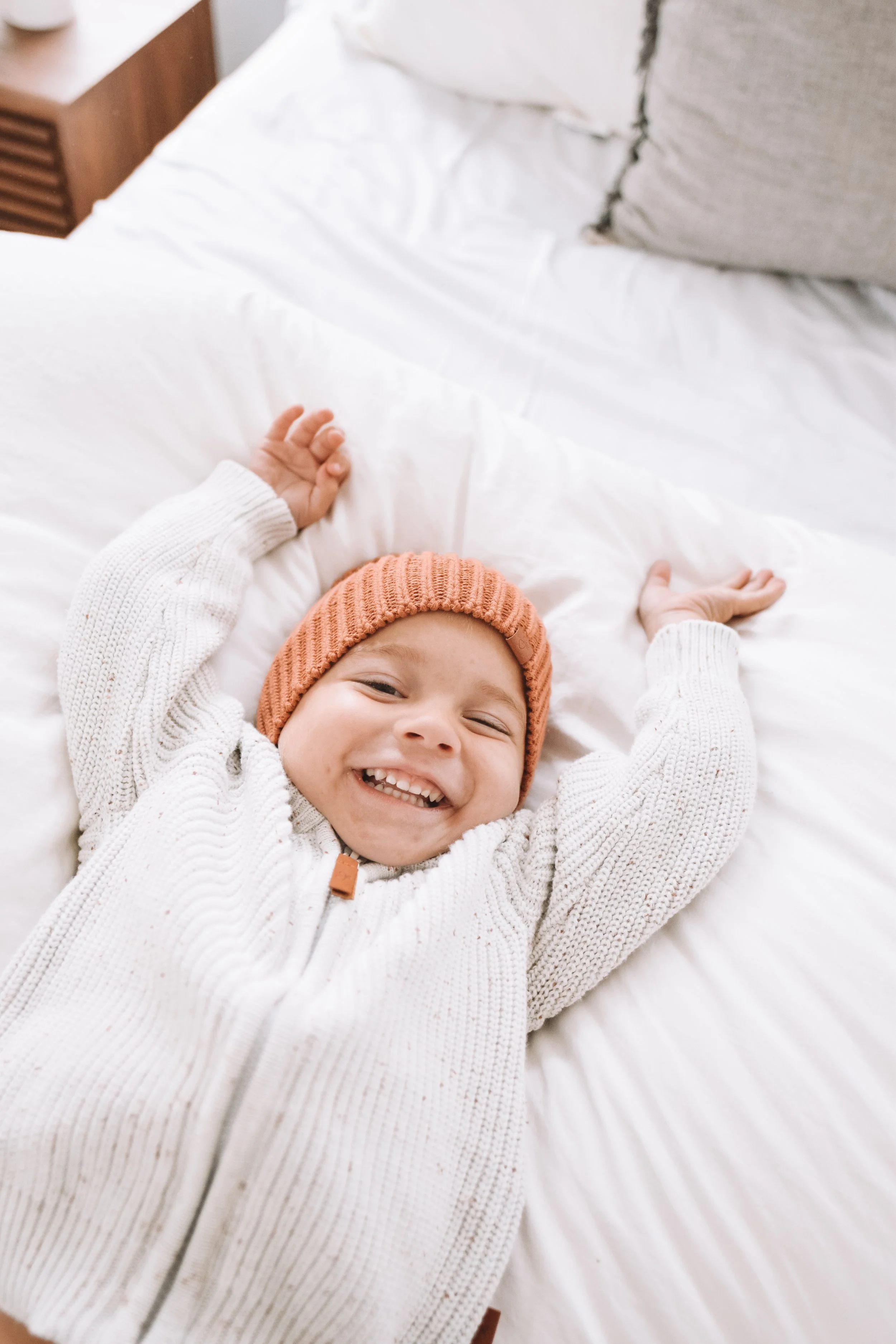 Goumi Fall - Kids Knit Sweaters + Knit Beanies