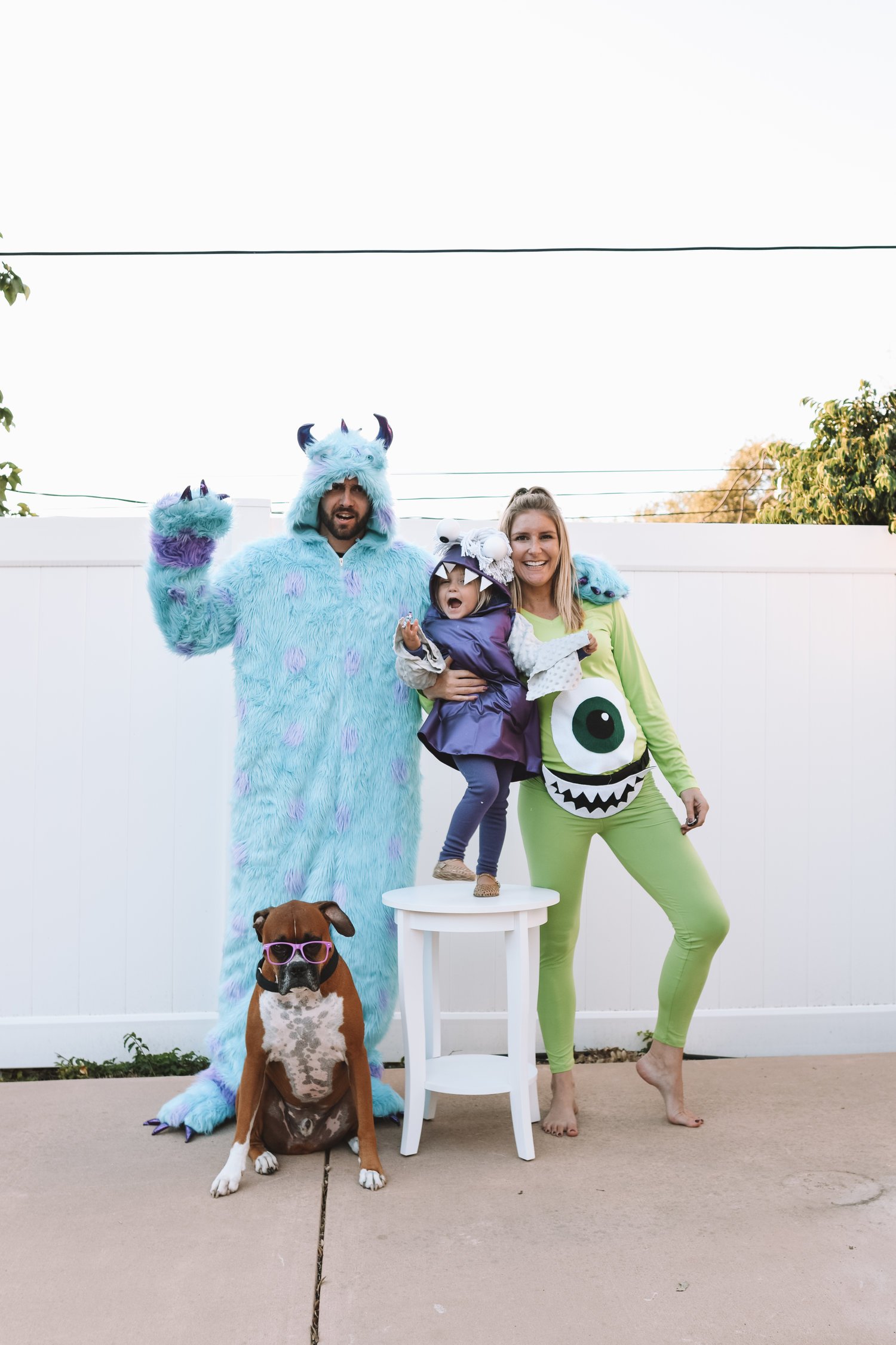 6 Family Halloween Costume Ideas - Monsters Inc