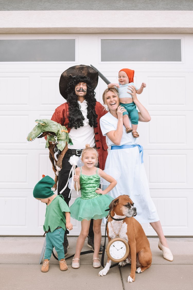 6 Family Halloween Costume Ideas - Peter Pan Costumes