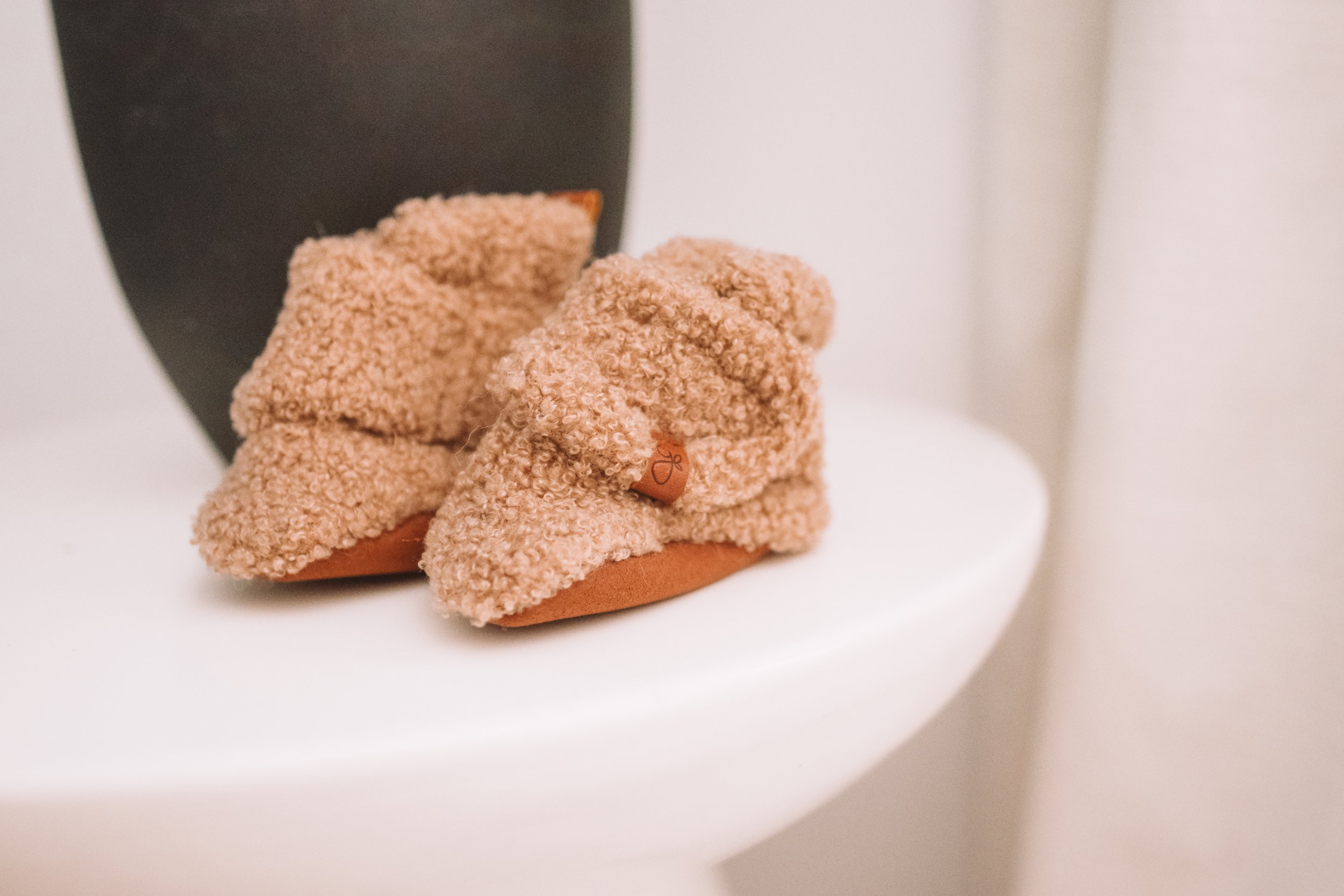 Sherpa Baby Booties - Goumi Fall Collection