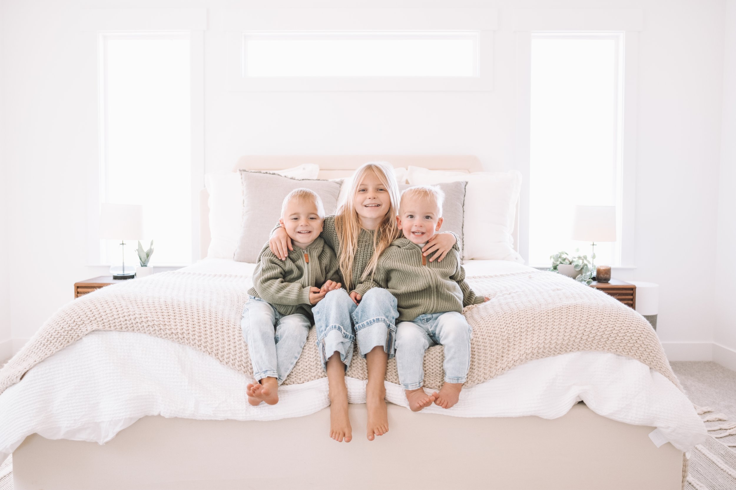 Matching Family-Kids Knit Sweaters | Goumi Holiday Collection