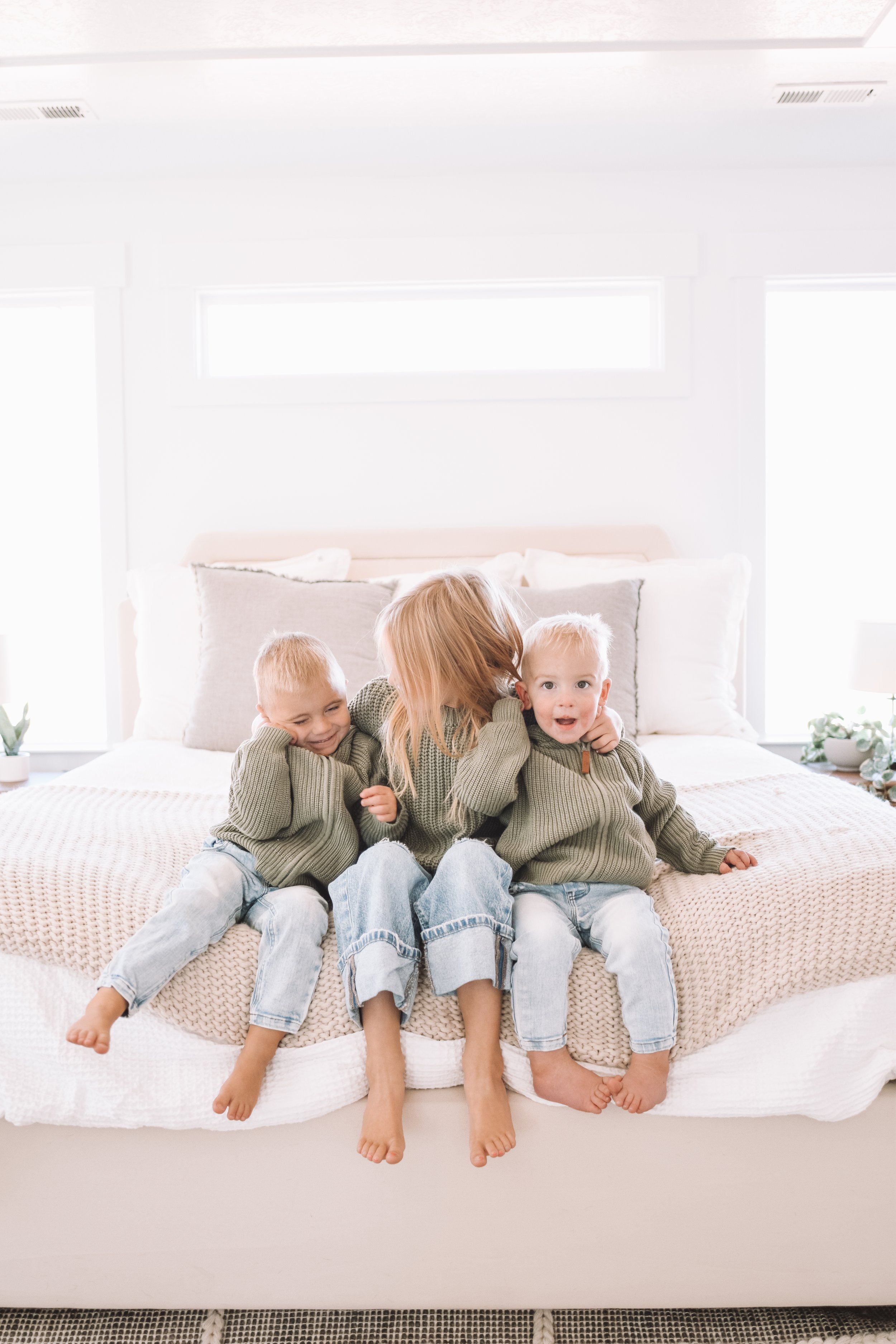 Matching Family-Kids Knit Sweaters | Goumi Holiday Collection