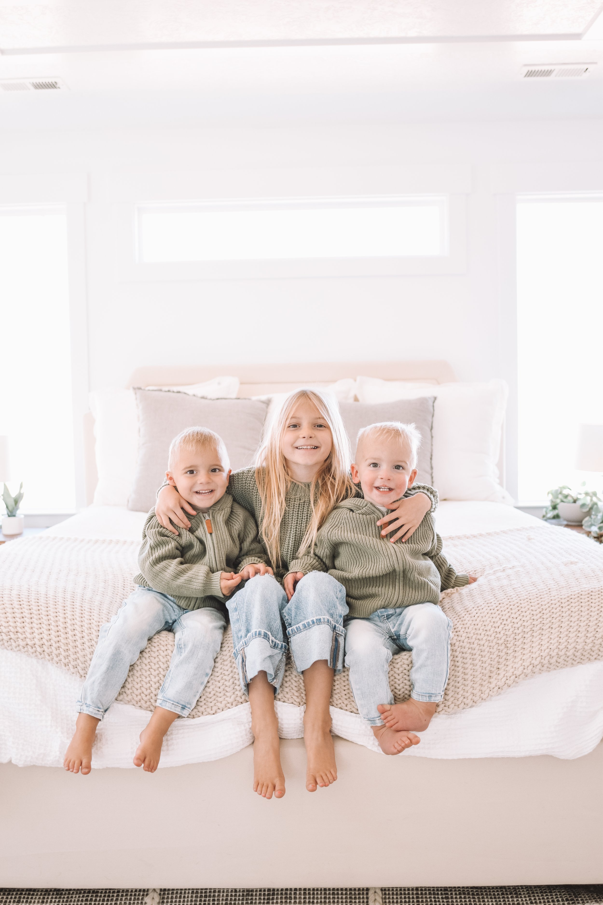 Matching Family-Kids Knit Sweaters | Goumi Holiday Collection