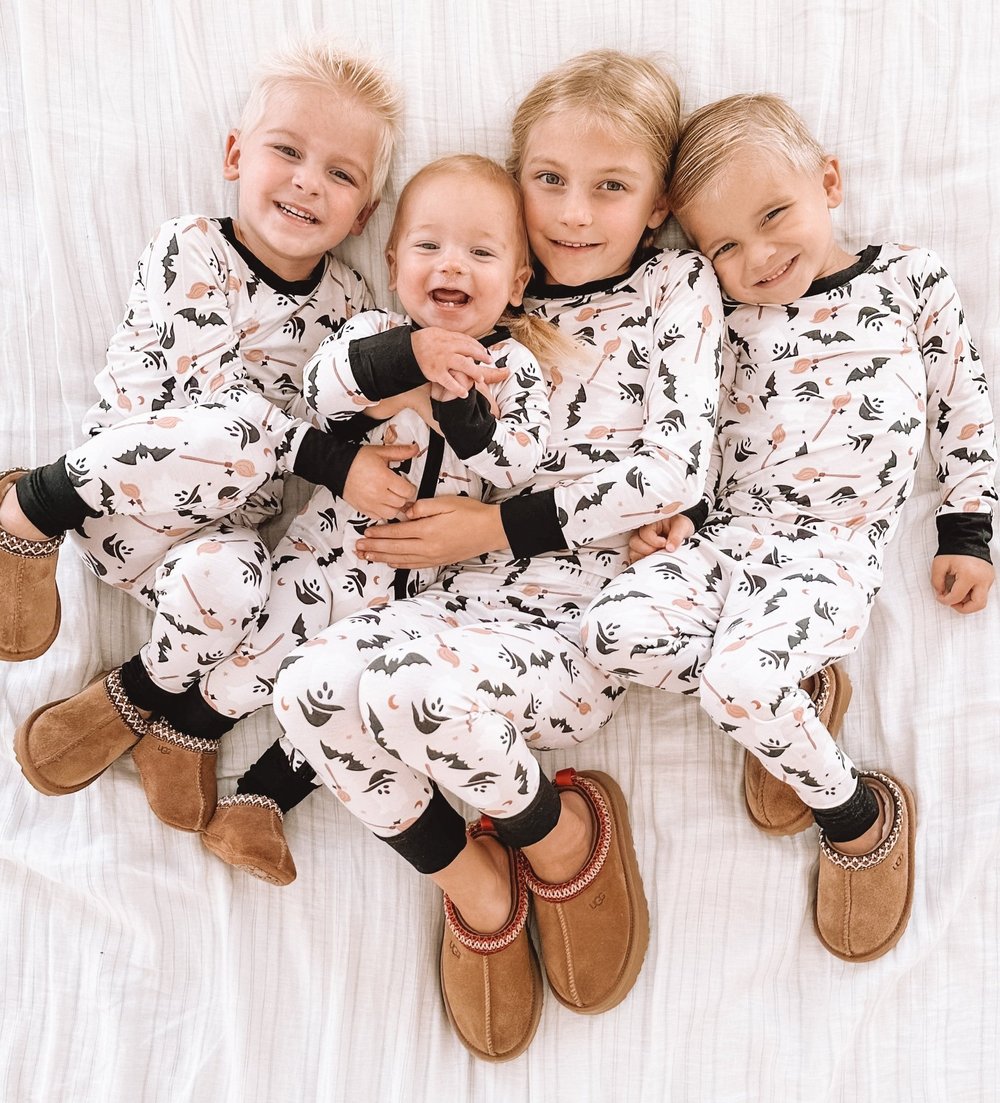 Get into the Spooky Spirit with DS Halloween Pajamas: The Perfect Addition to Your October Wardrobe 1 Kids Halloween Pajamas | In My Jammers — The Overwhelmed Mommy Blog