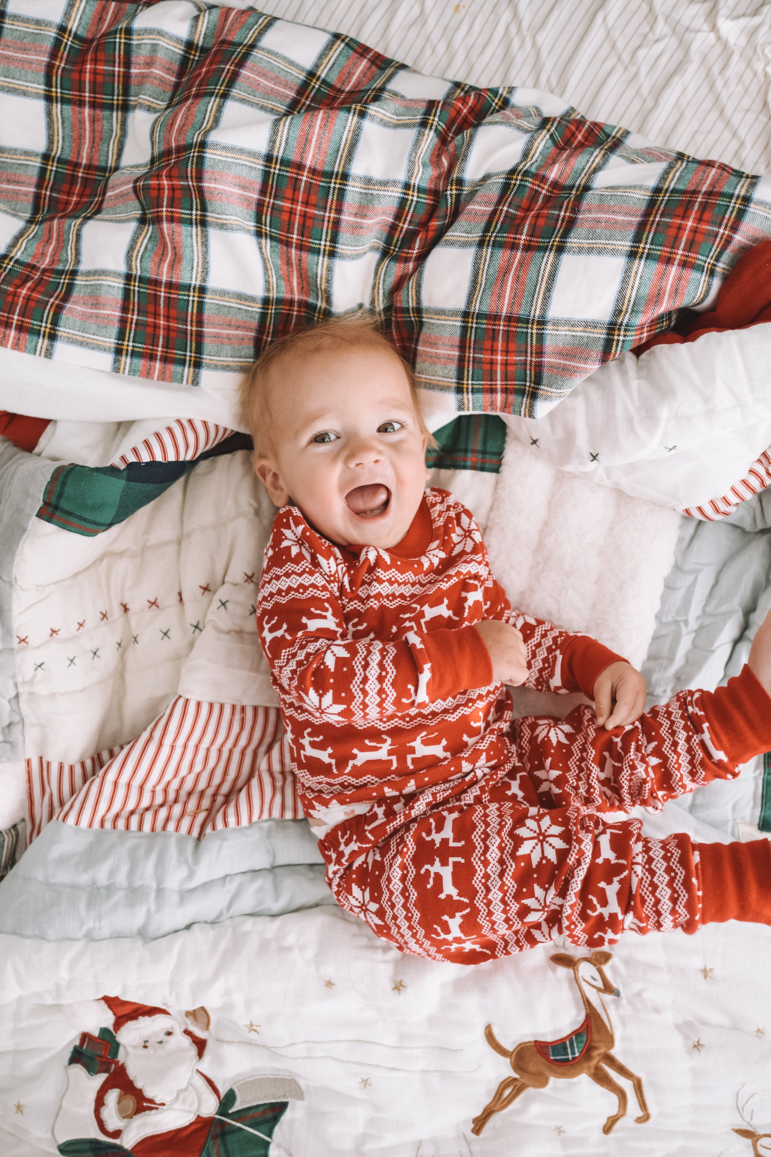 Holiday Bedding - Kids Holiday Pajamas