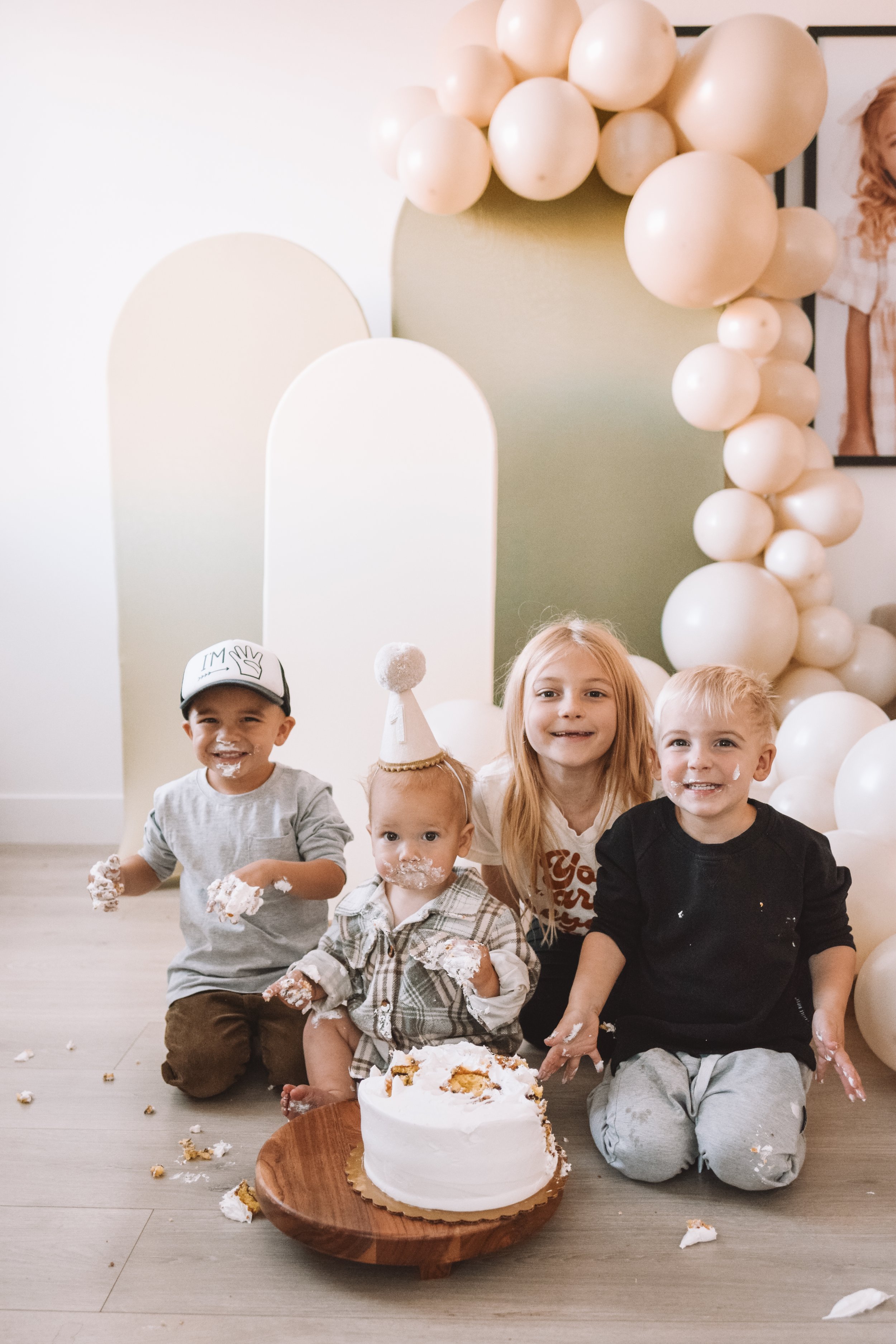 Macallen's 1st Birthday - Cake Smash &amp; Baby Gift Ideas