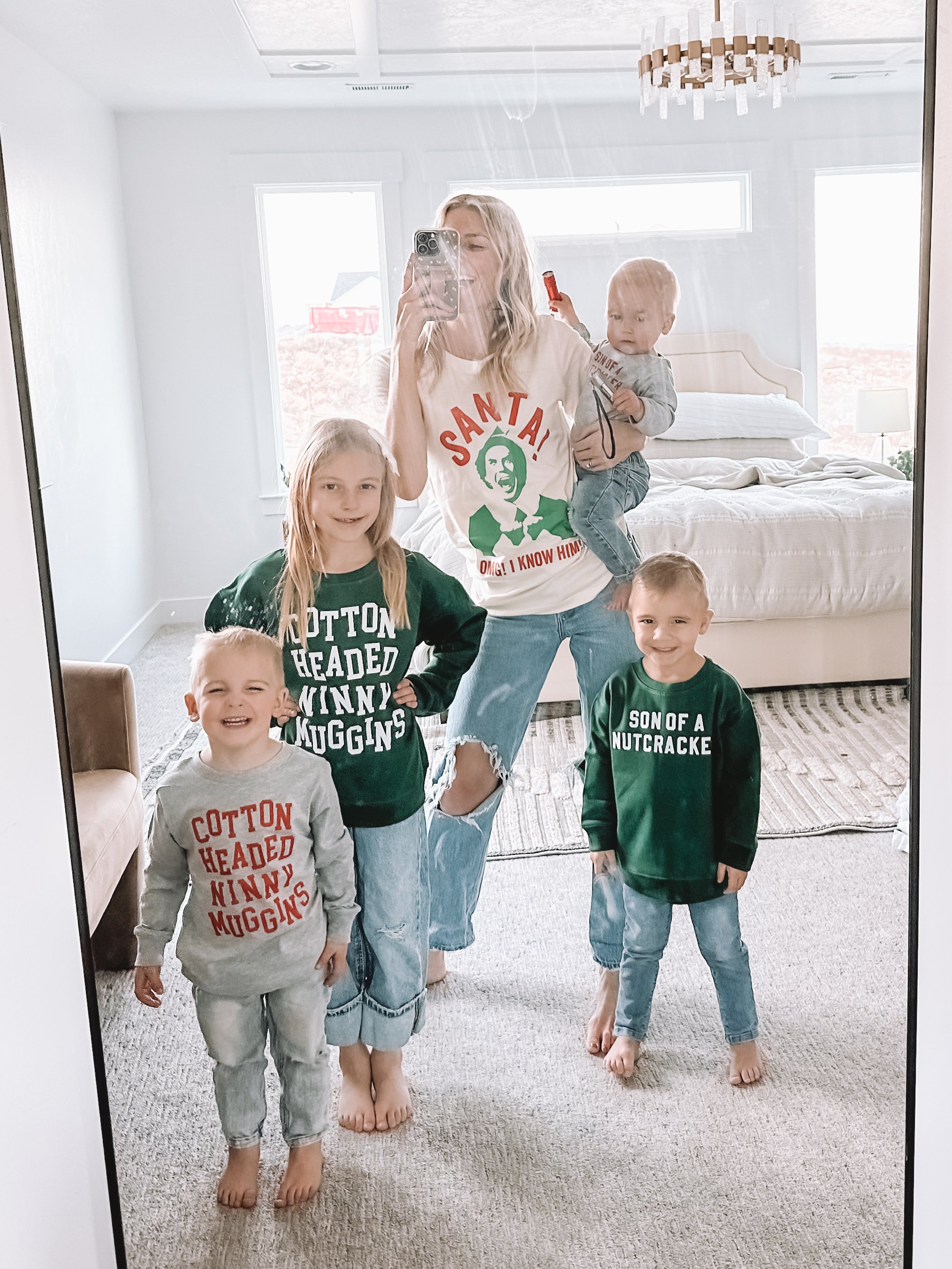 Matching Family Holiday Shirts - Little Mama Shirt Shop CODE: JENN10