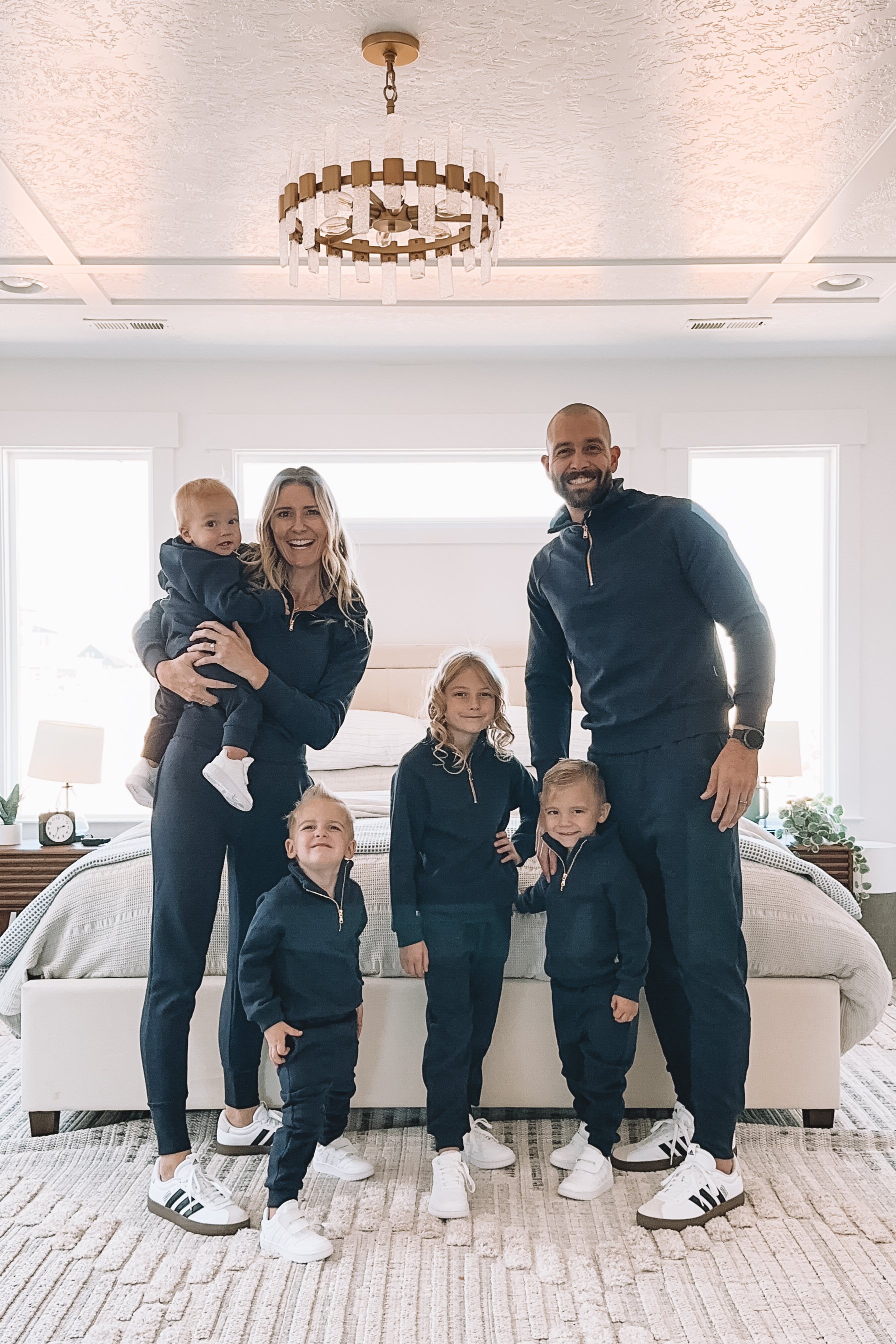 Matching Family Outfits | Jogger Sets + Adidas