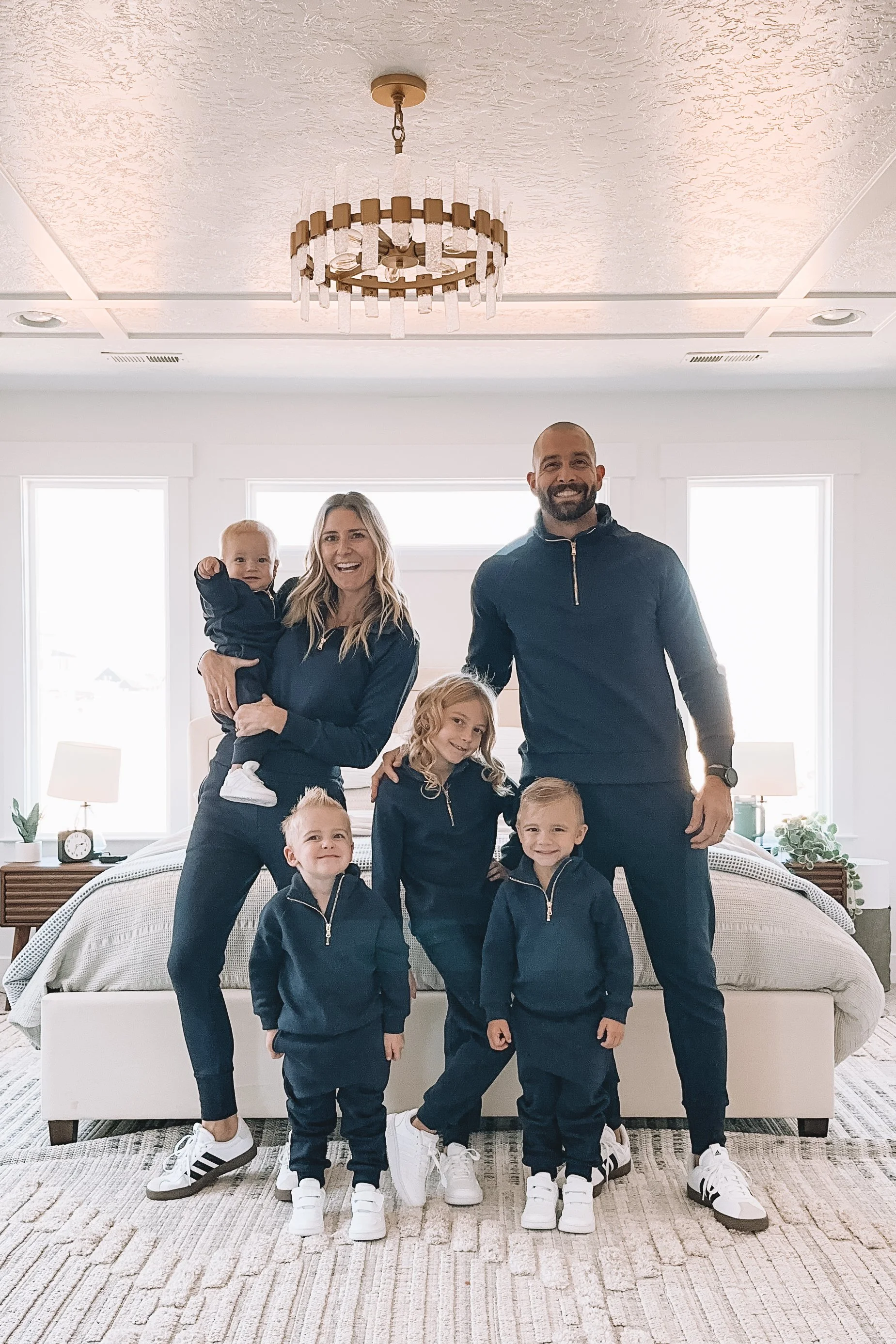 Matching Family Outfits | Jogger Sets + Adidas