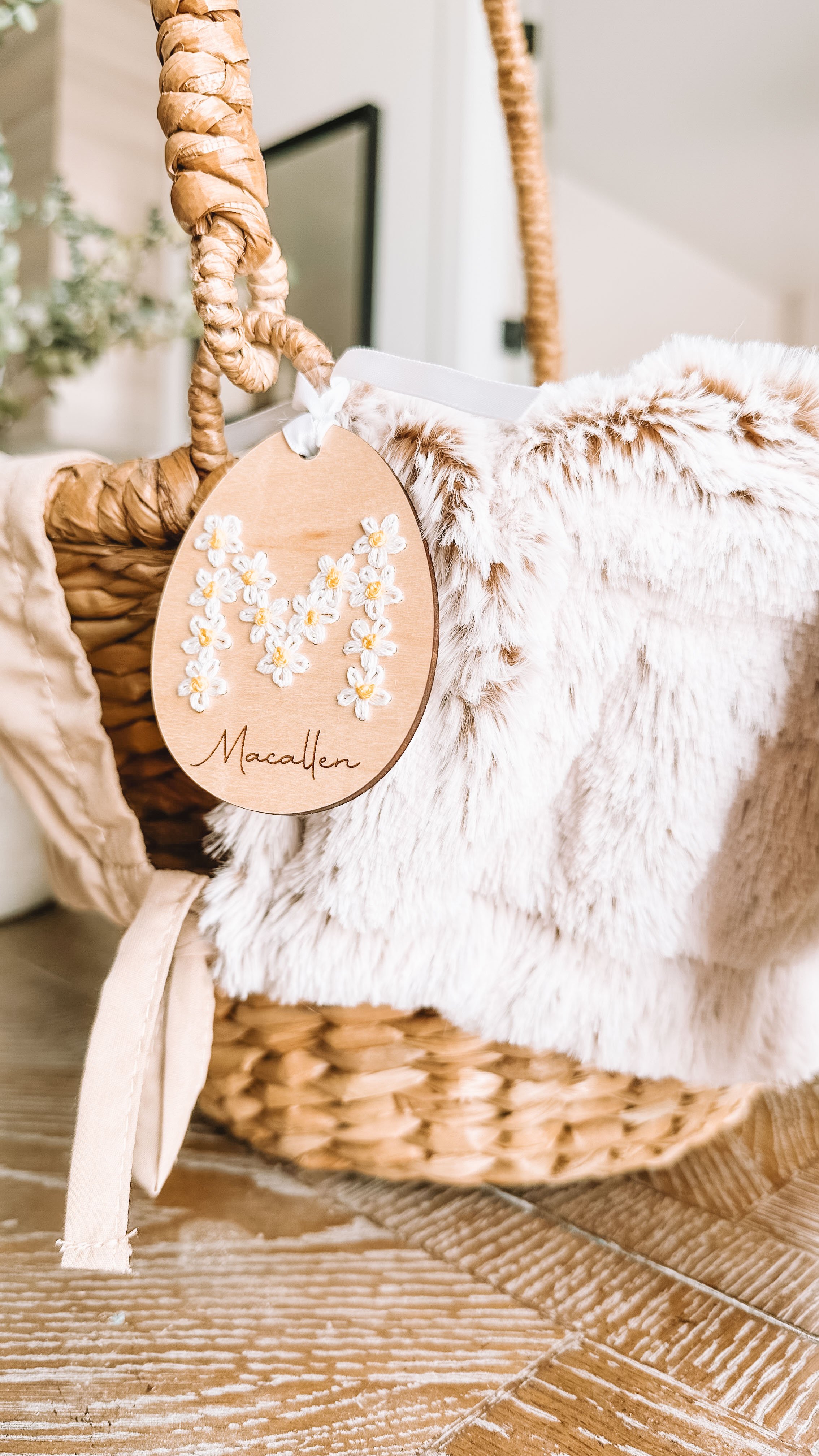 Personalized Easter Basket Name Tags