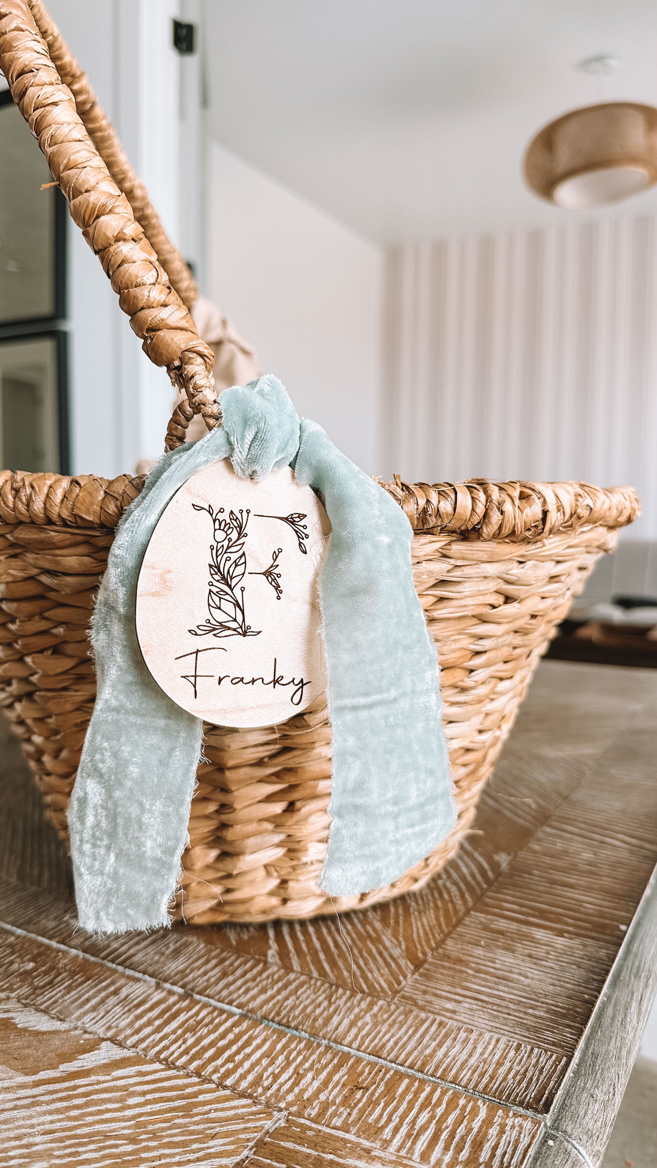 Personalized Easter Basket Name Tags