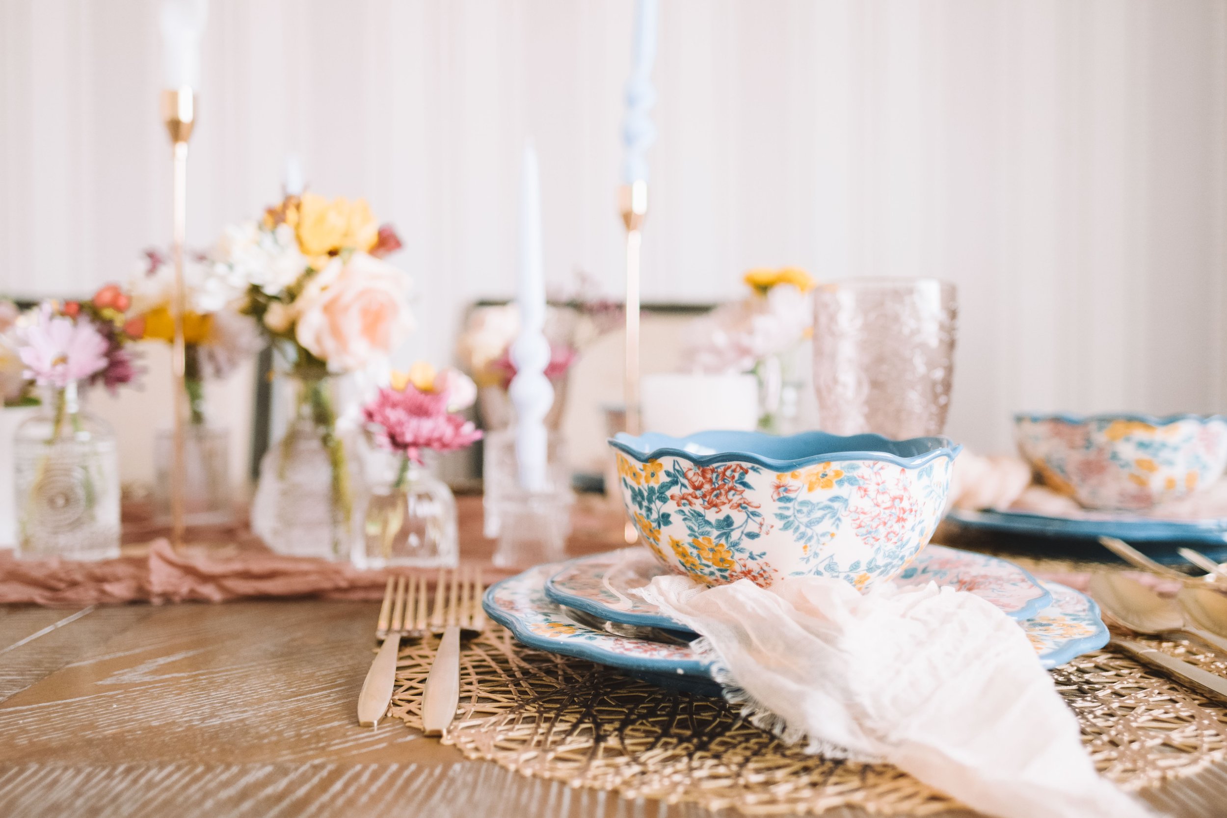 Easter Brunch-Baby Shower-Mother's Day Table Ideas