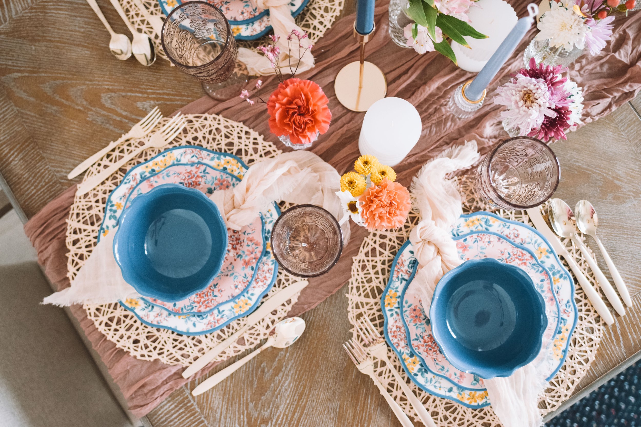 Easter Brunch-Baby Shower-Mother's Day Table Ideas