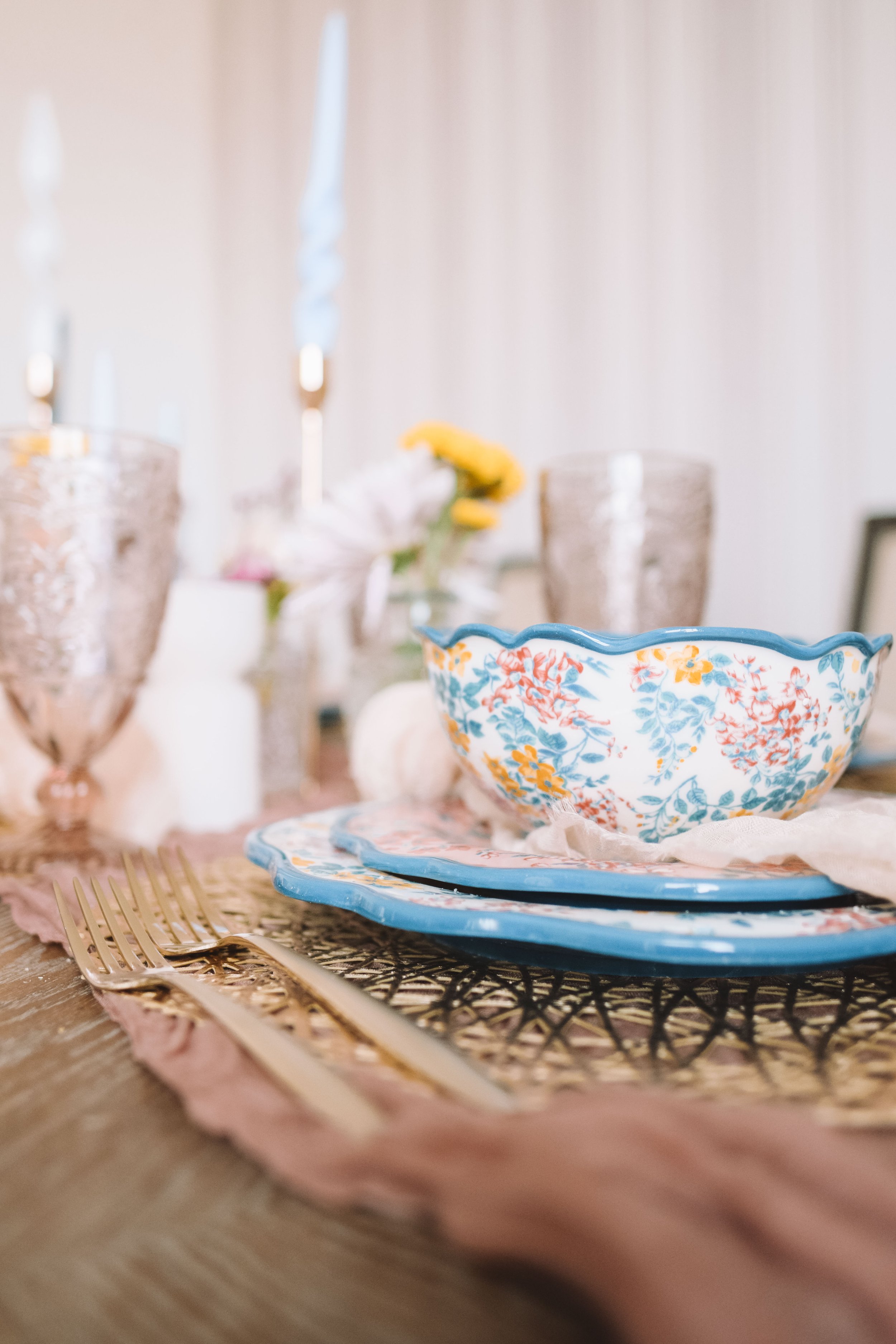 Easter Brunch-Baby Shower-Mother's Day Table Ideas