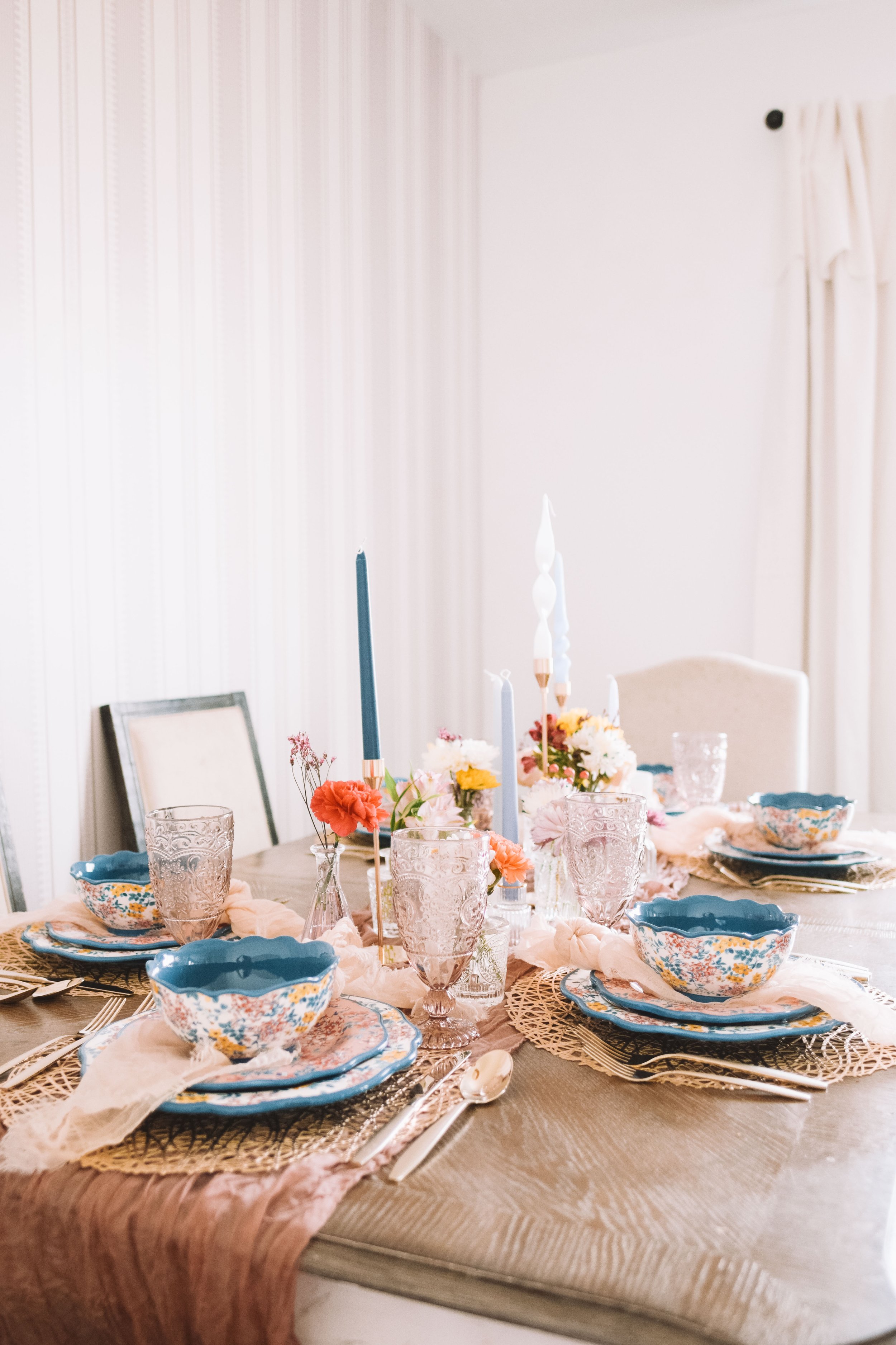 Easter Brunch-Baby Shower-Mother's Day Table Ideas